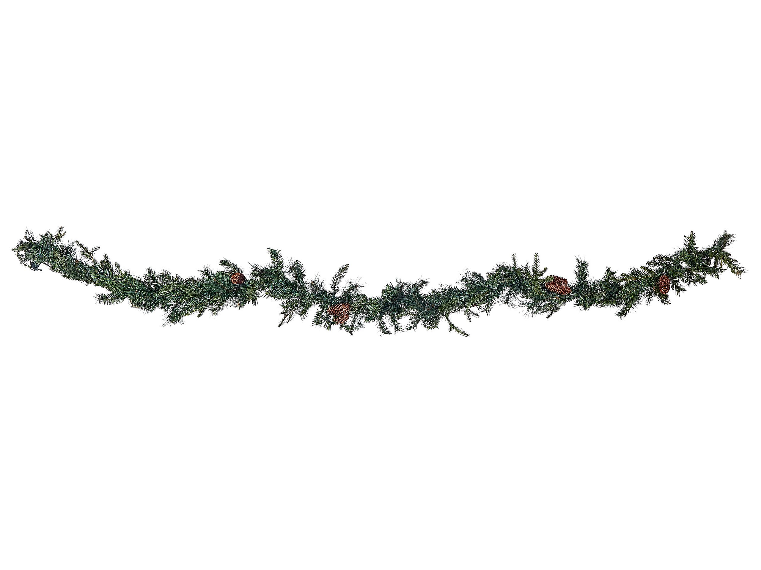 Pre-Lit Christmas Garland 270cm Green - Gemini Interiors