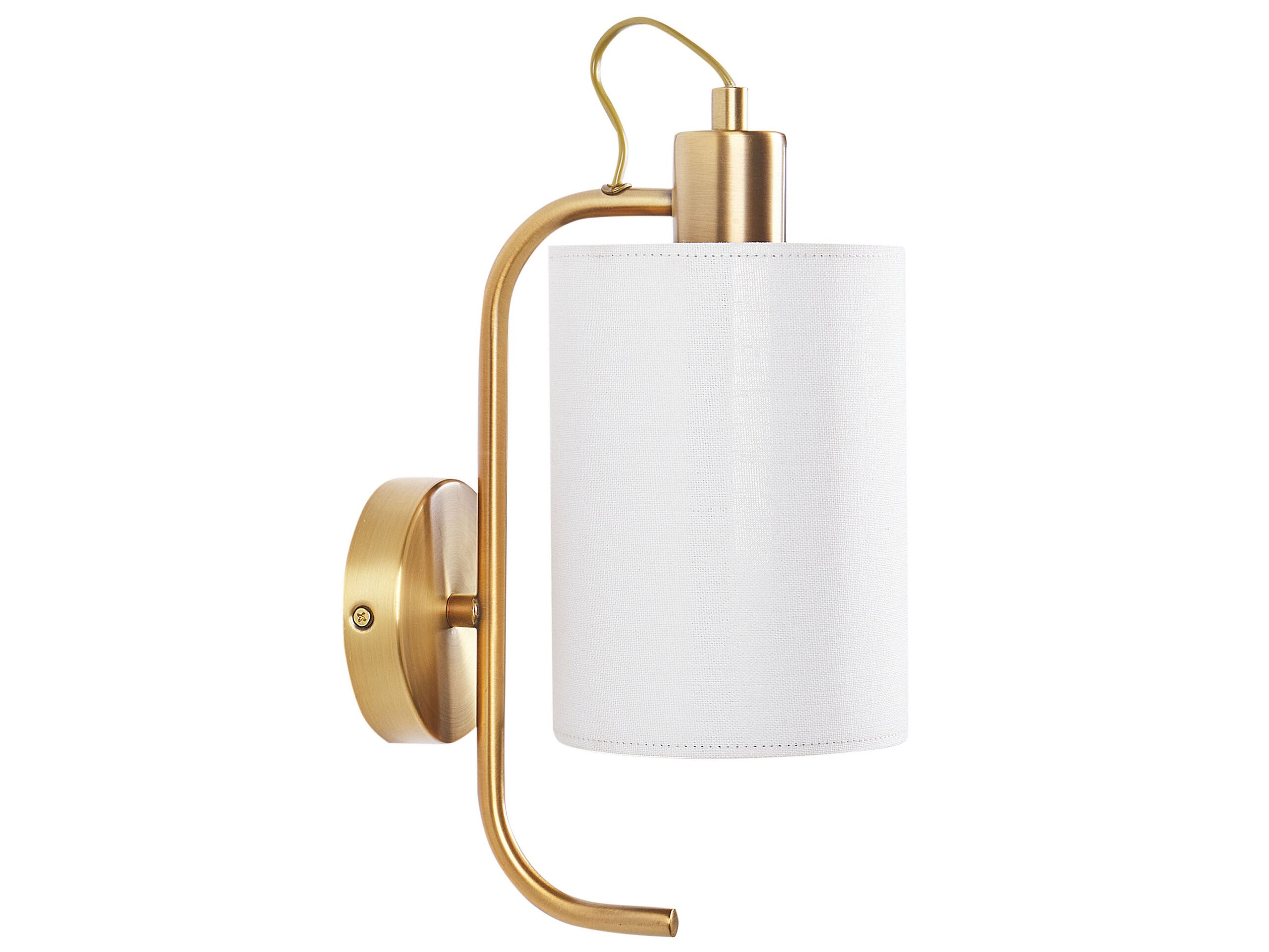 Metal Wall Lamp Copper LIBERIA - Gemini Interiors