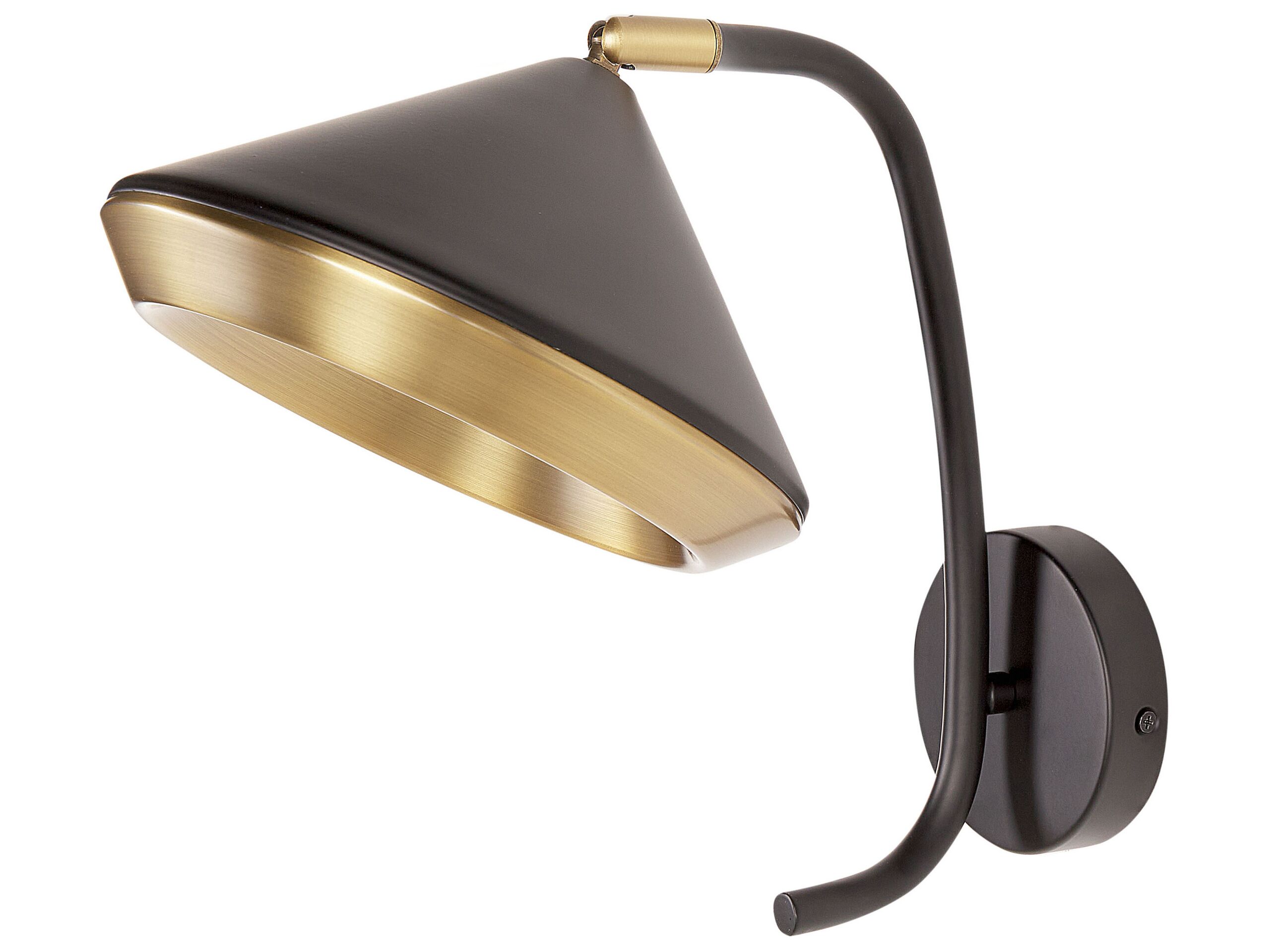 Metal Spotlight Lamp Black MOKVI - Gemini Interiors