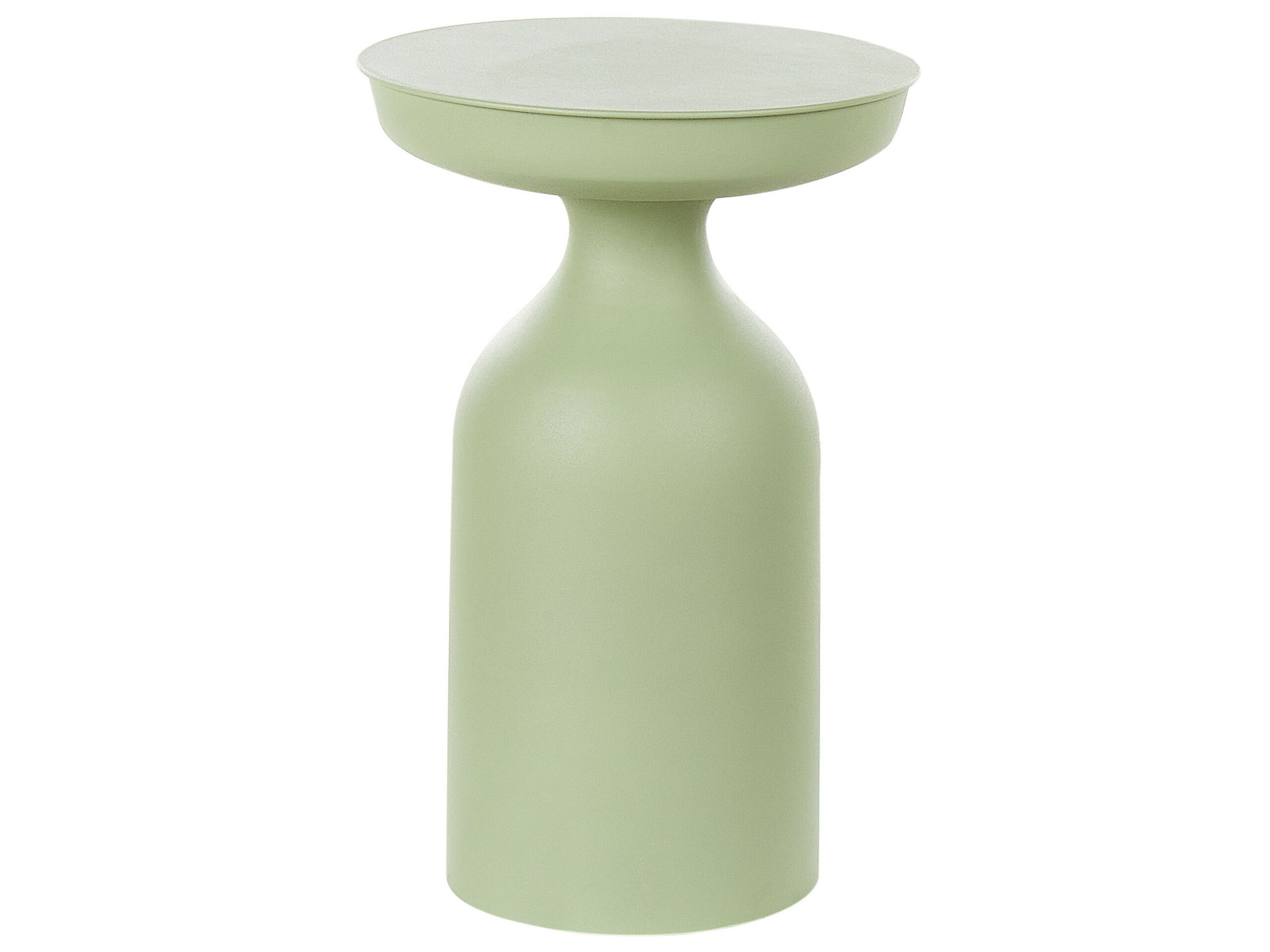 Metal Side Table Green TENJO - Gemini Interiors