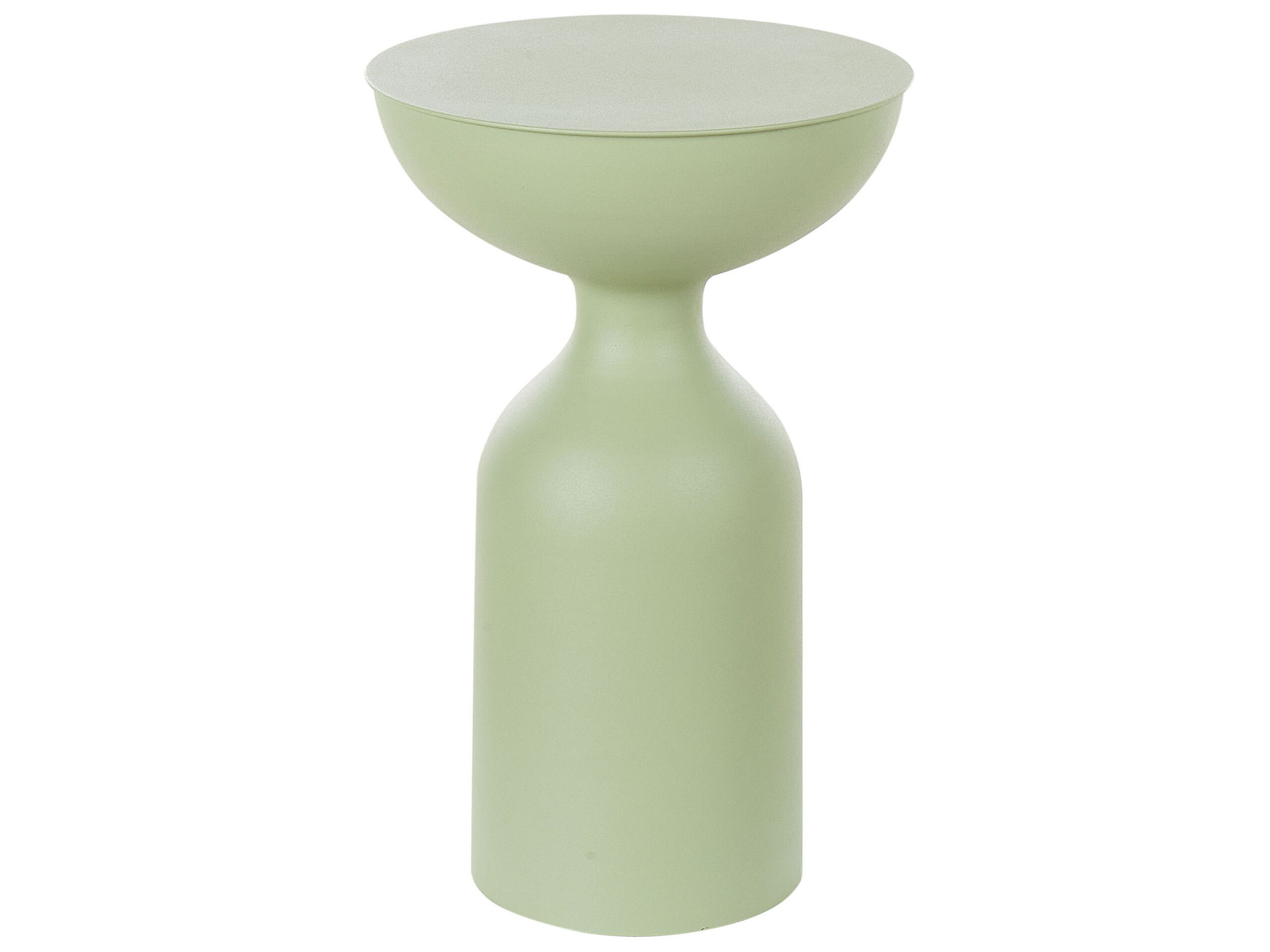 Metal Side Table Green COTA - Gemini Interiors