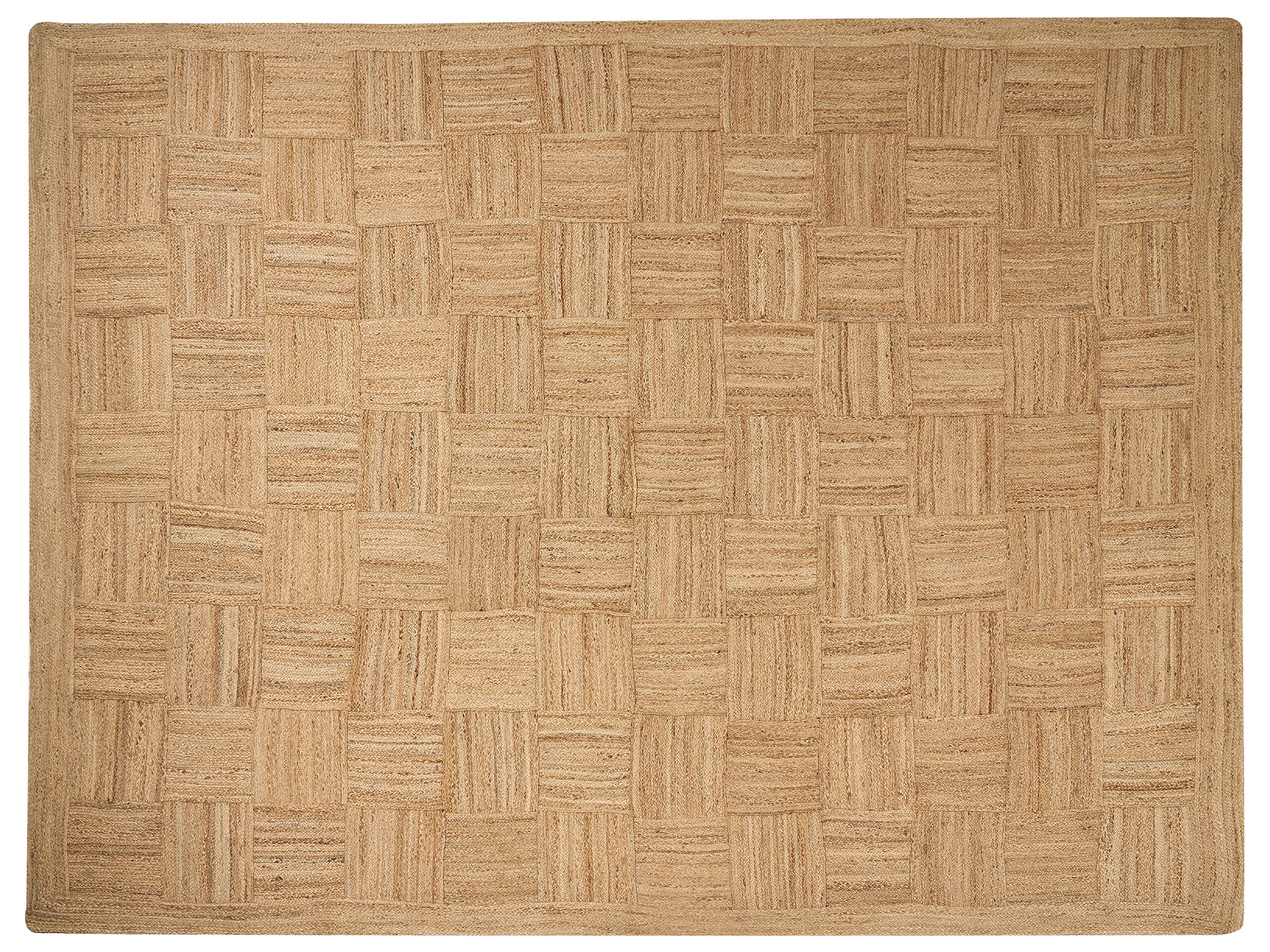 Jute Area Rug 300x400cm Beige - Gemini Interiors