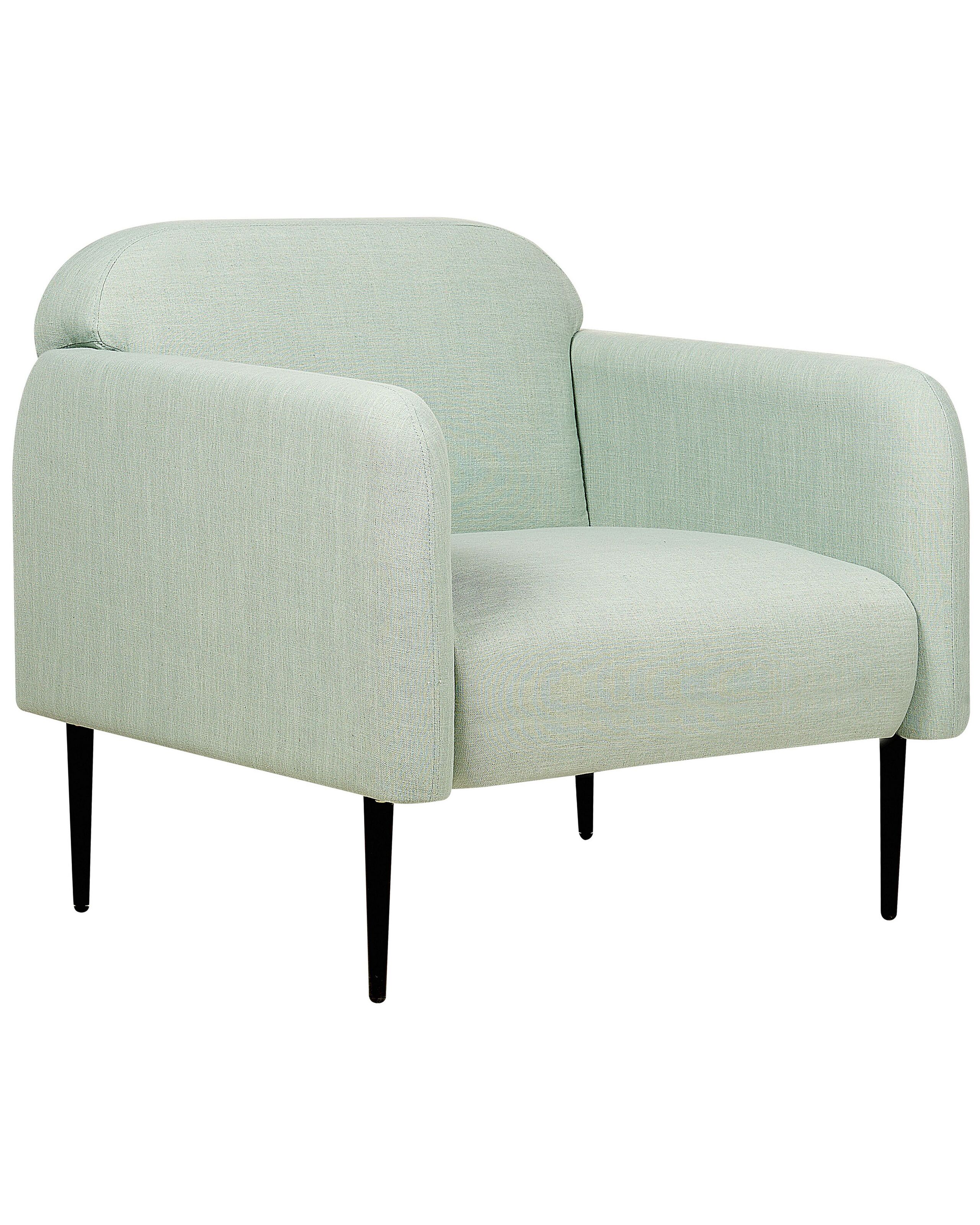 Fabric Armchair Green STOUBY - Gemini Interiors