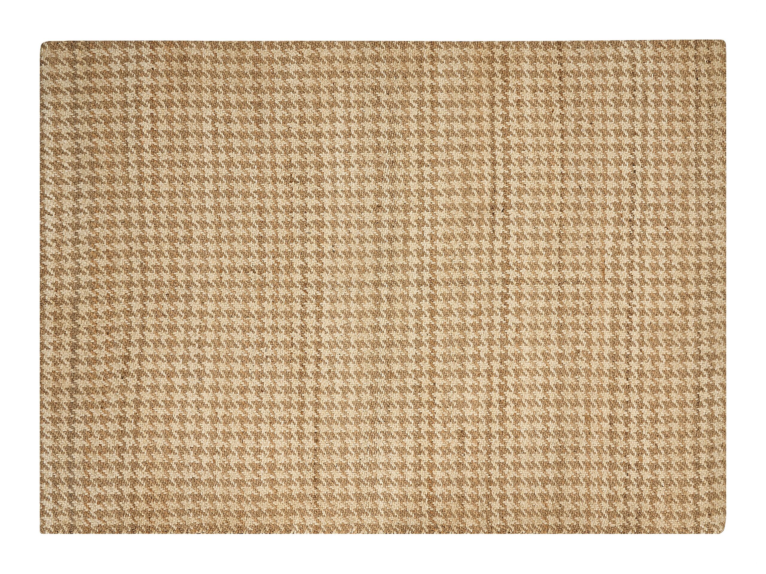 Jute Area Rug 160x230cm Beige - Gemini Interiors