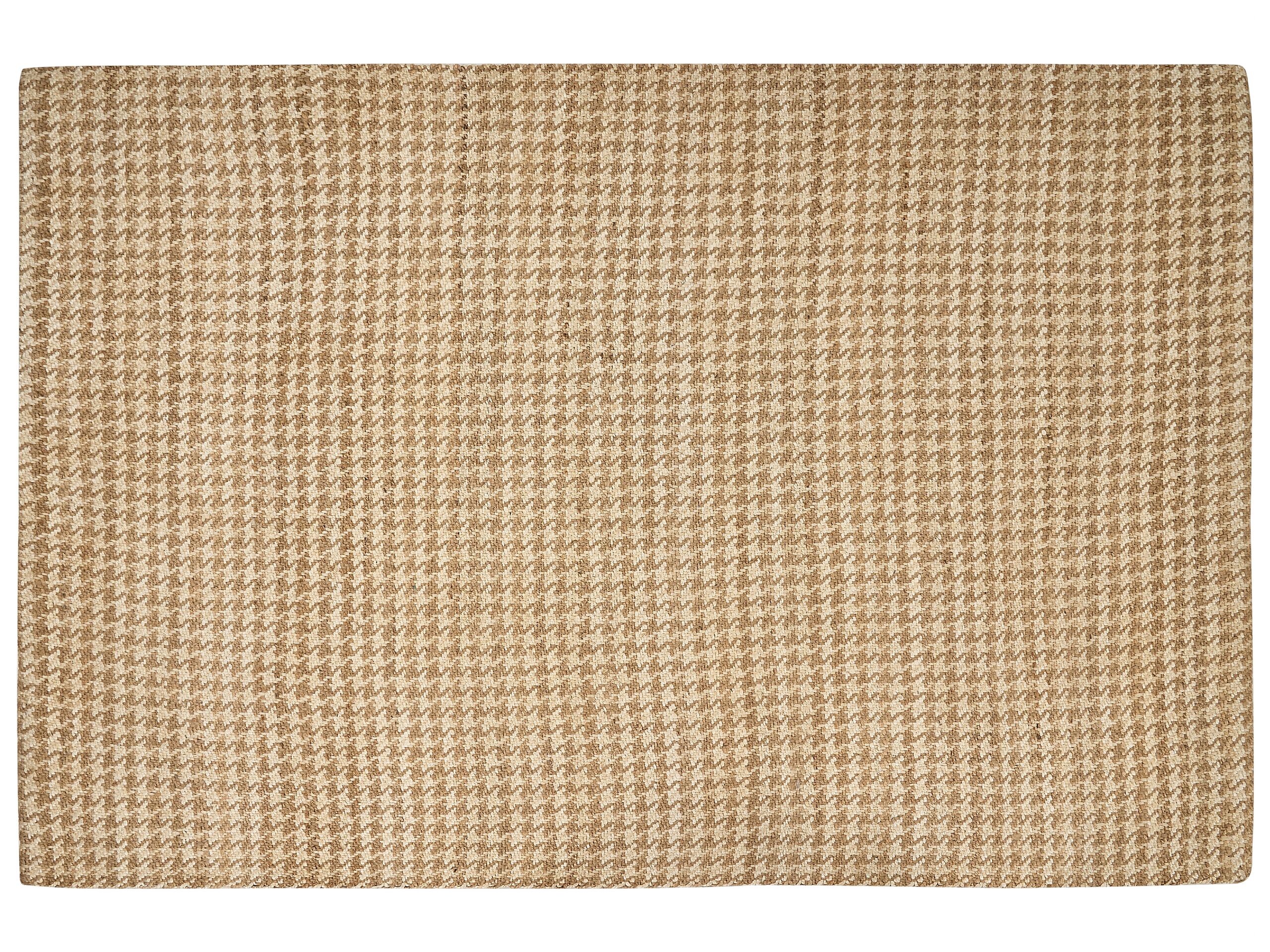 Jute Area Rug 200x300cm Beige - Gemini Interiors