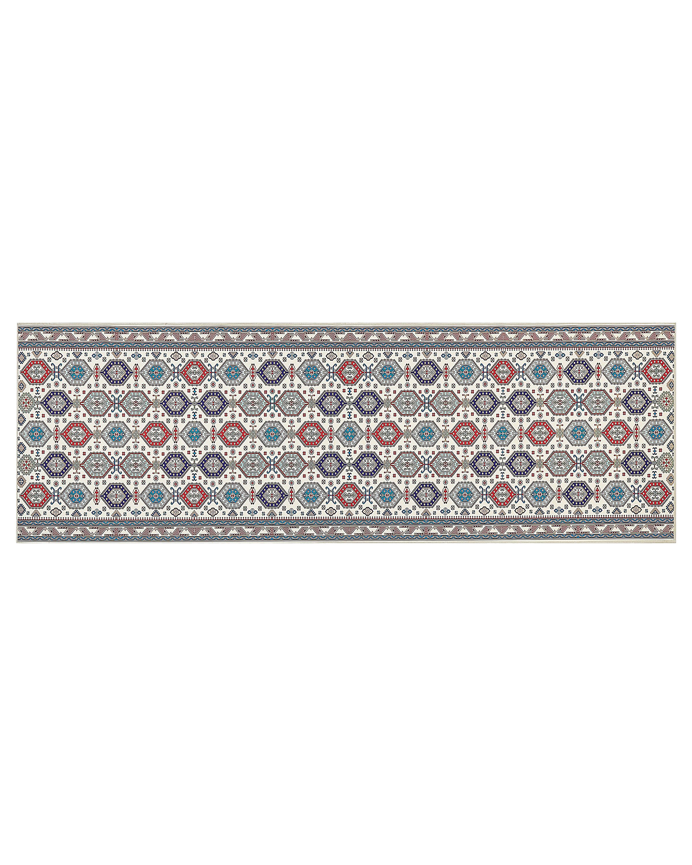 Runner Rug 80x240cm Multicolour - Gemini Interiors
