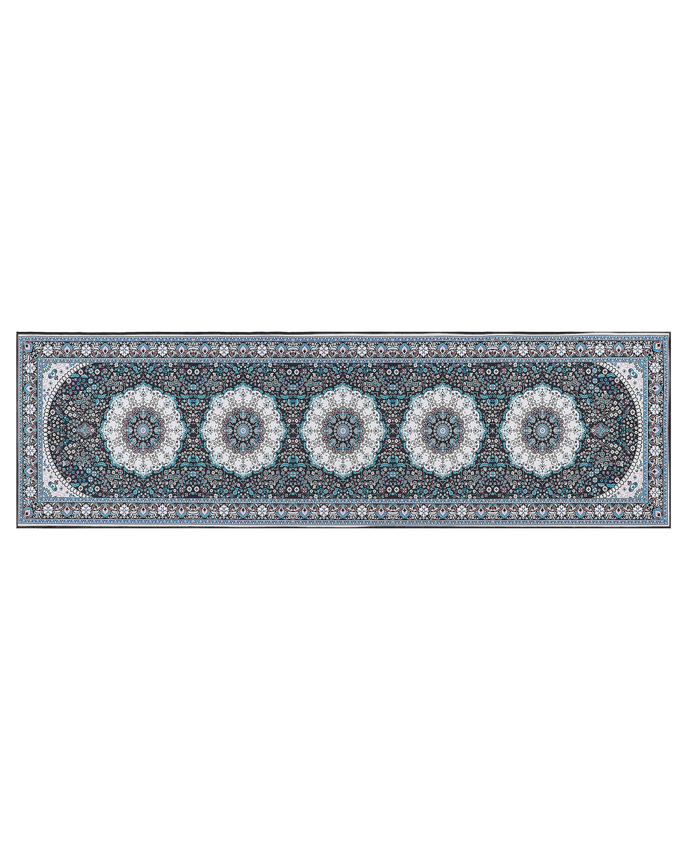 Runner Rug 60x200cm Blue - Gemini Interiors