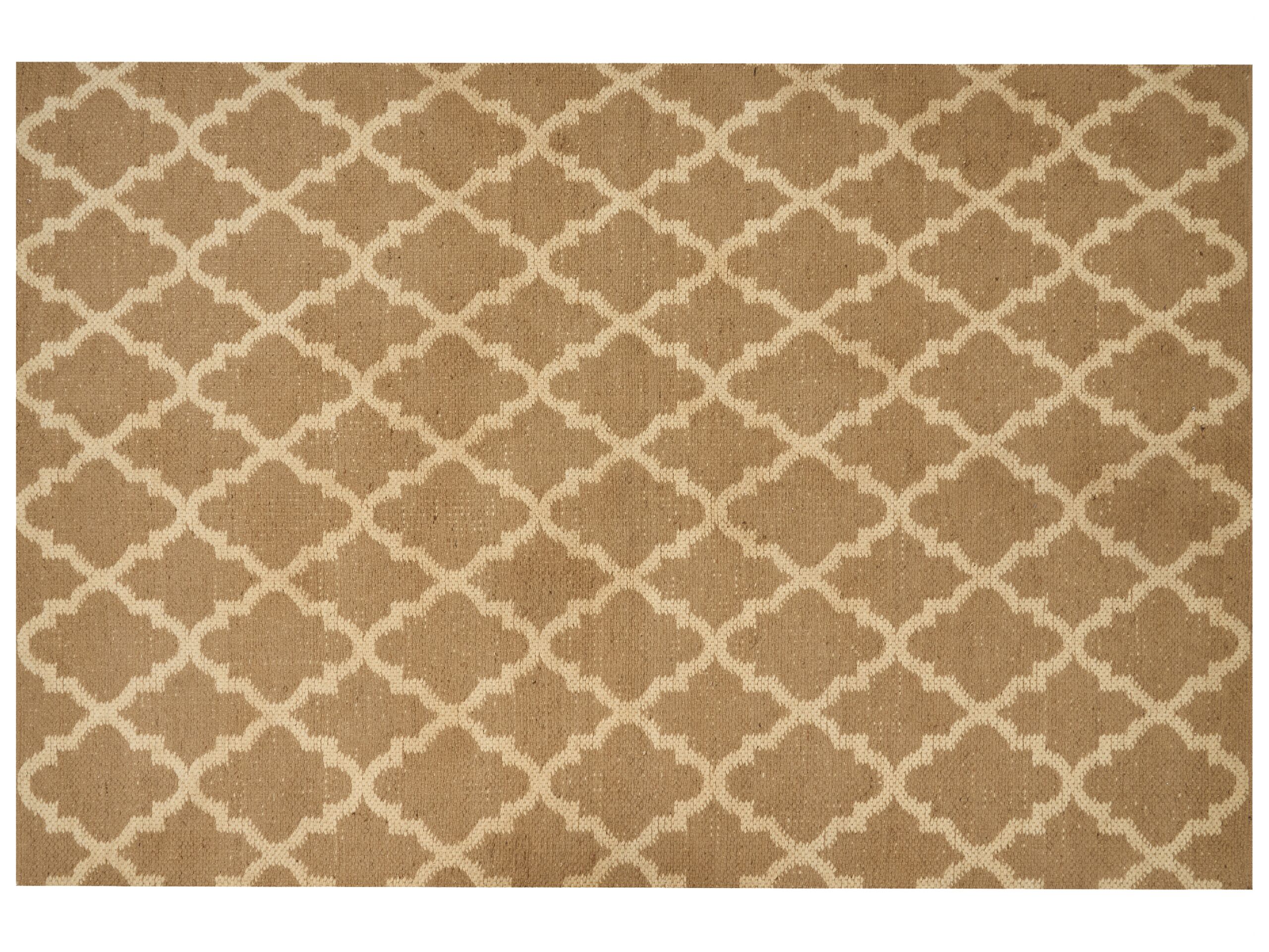 Jute Area Rug 200x300cm Beige - Gemini Interiors