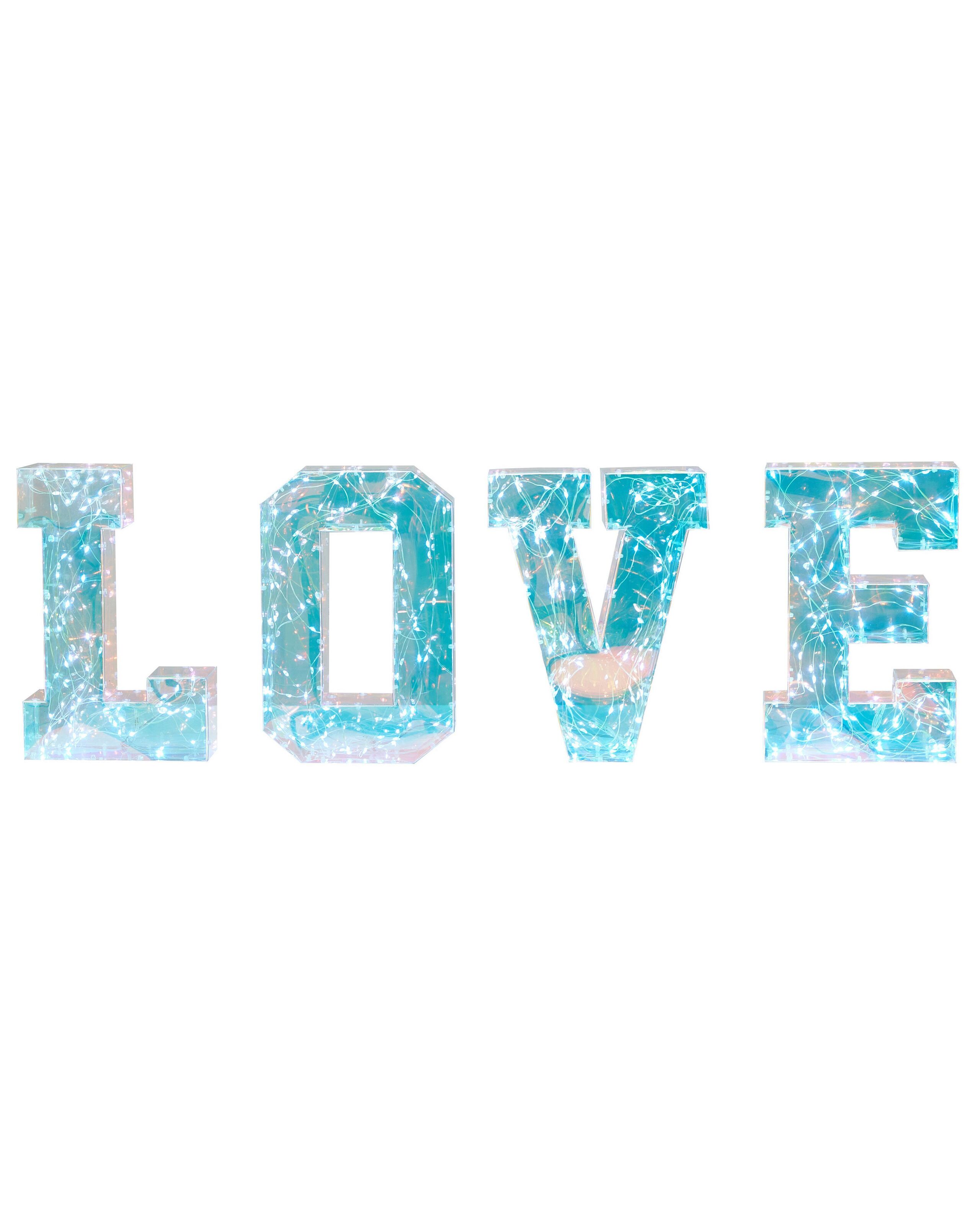 LED Lighted Letters Multicolour PROCYON - Gemini Interiors