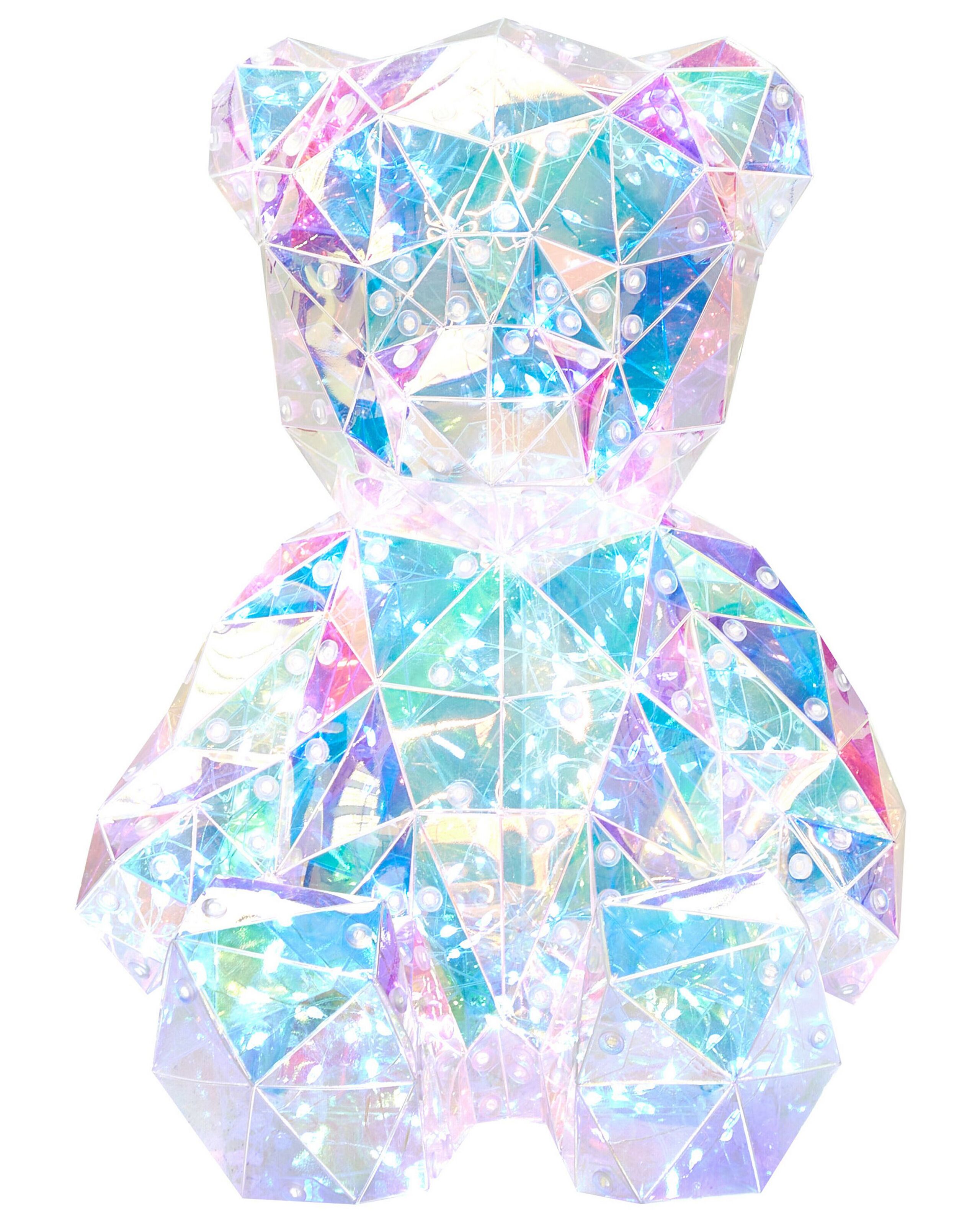 LED Decoration Teddy Bear Multicolour HADAR - Gemini Interiors