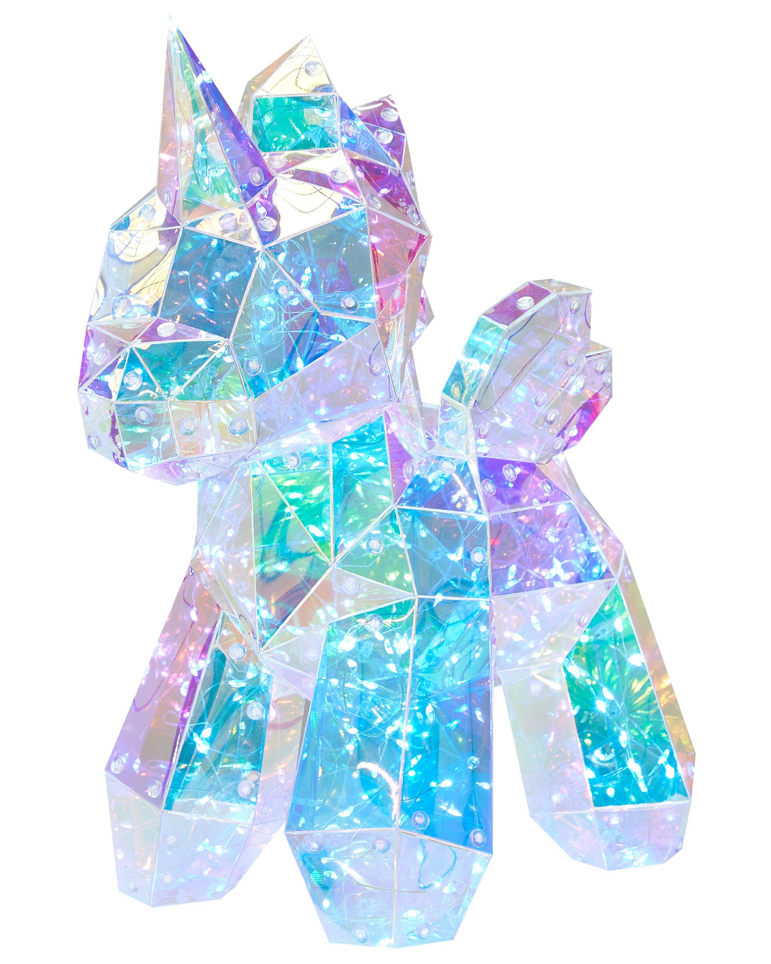 LED Decoration Unicorn Multicolour FORNAX - Gemini Interiors