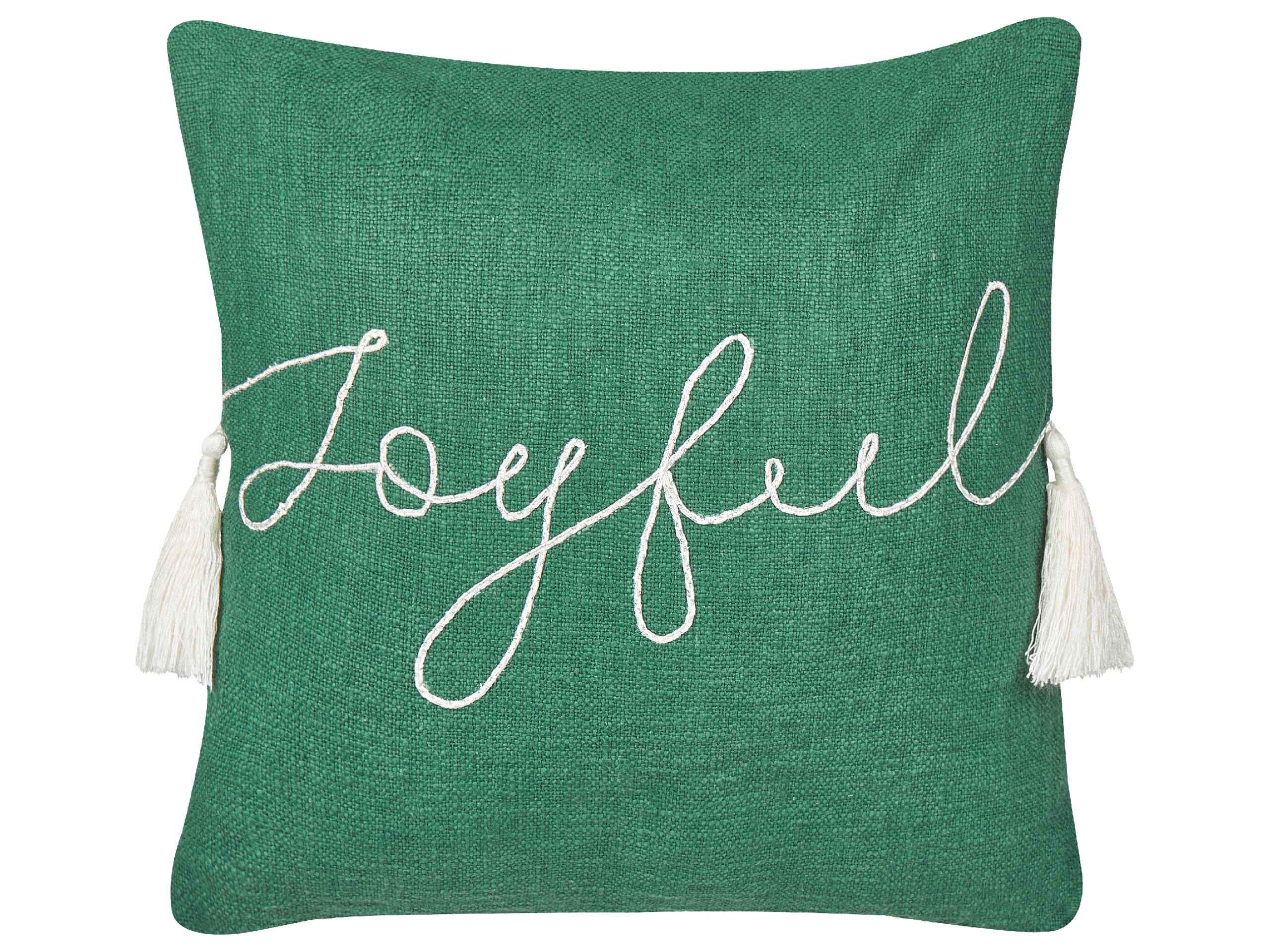 Cotton Cushion 45x45cm Green - Gemini Interiors