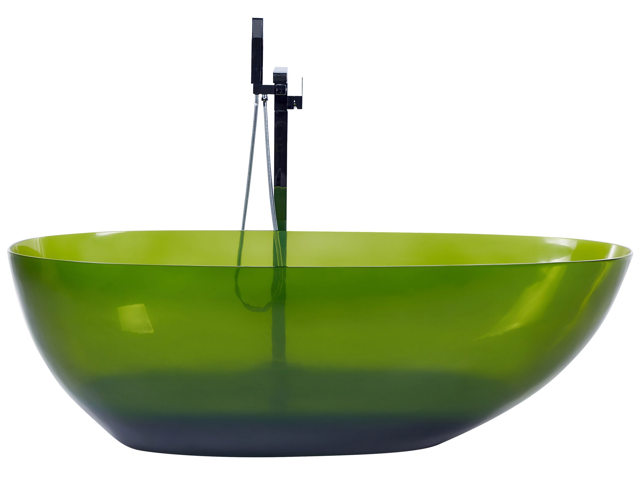 Freestanding Bath 1690 x 780 mm Green BLANCARENA - Gemini Interiors