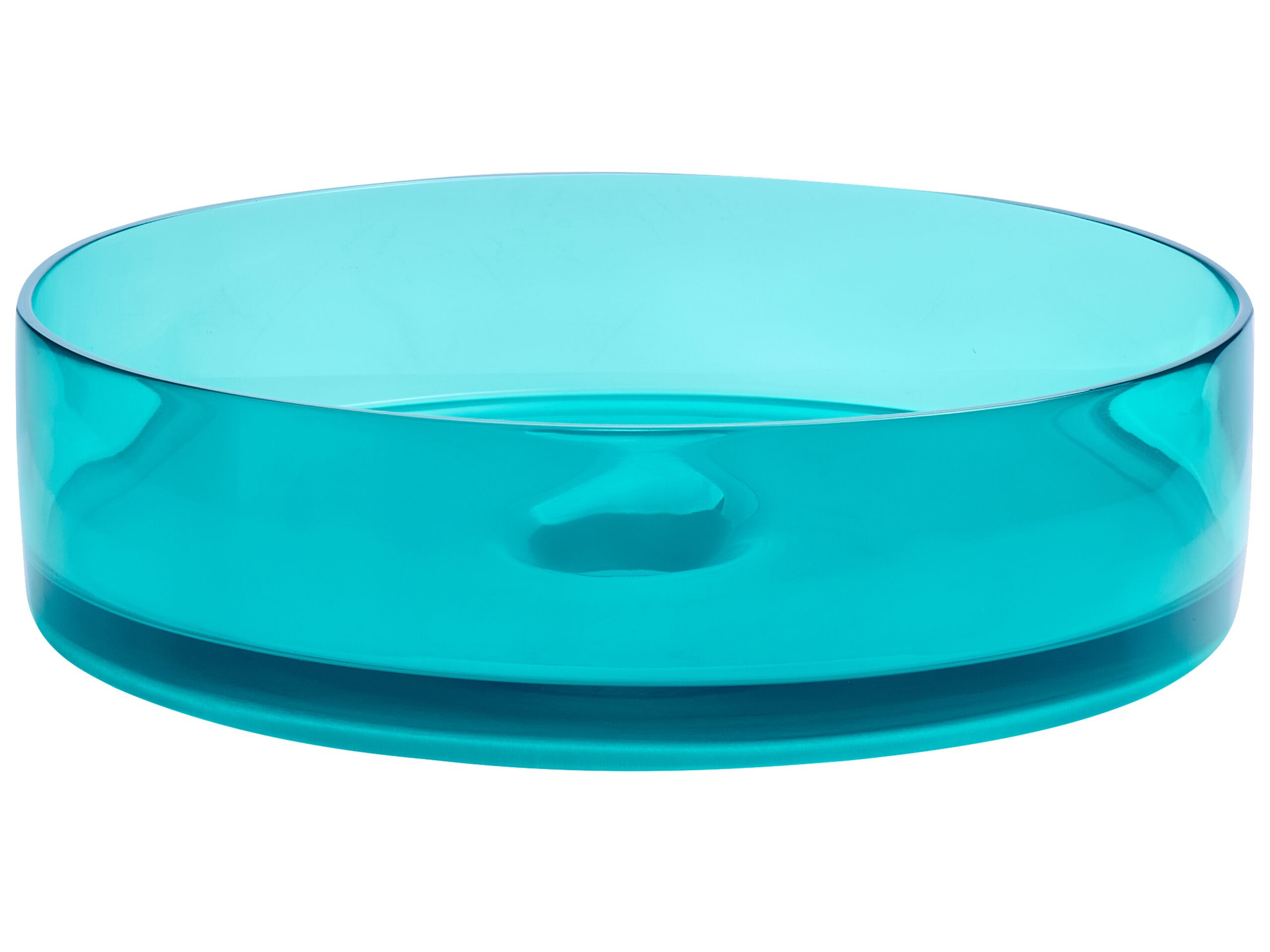 Round Countertop Basin âŒ€ 360 mm Turquoise TOLOSA - Gemini Interiors