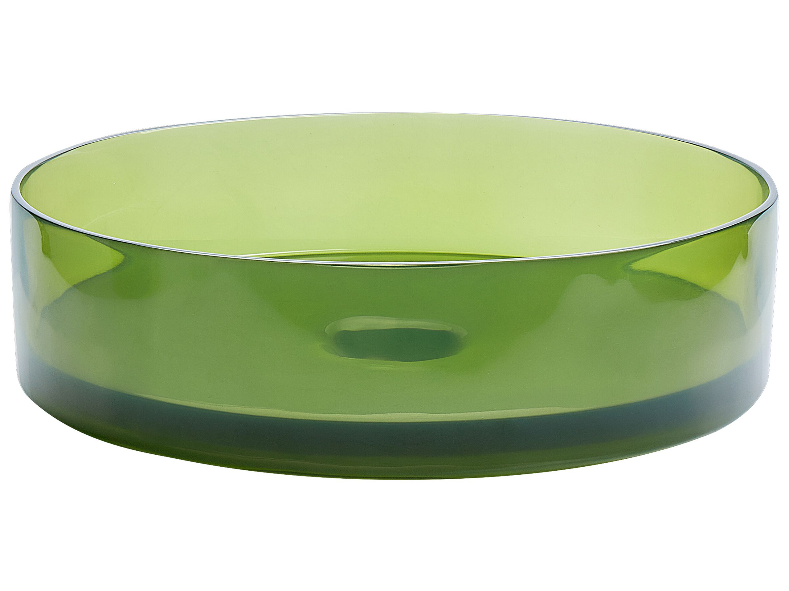 Round Countertop Basin âŒ€ 360 mm Green TOLOSA - Gemini Interiors