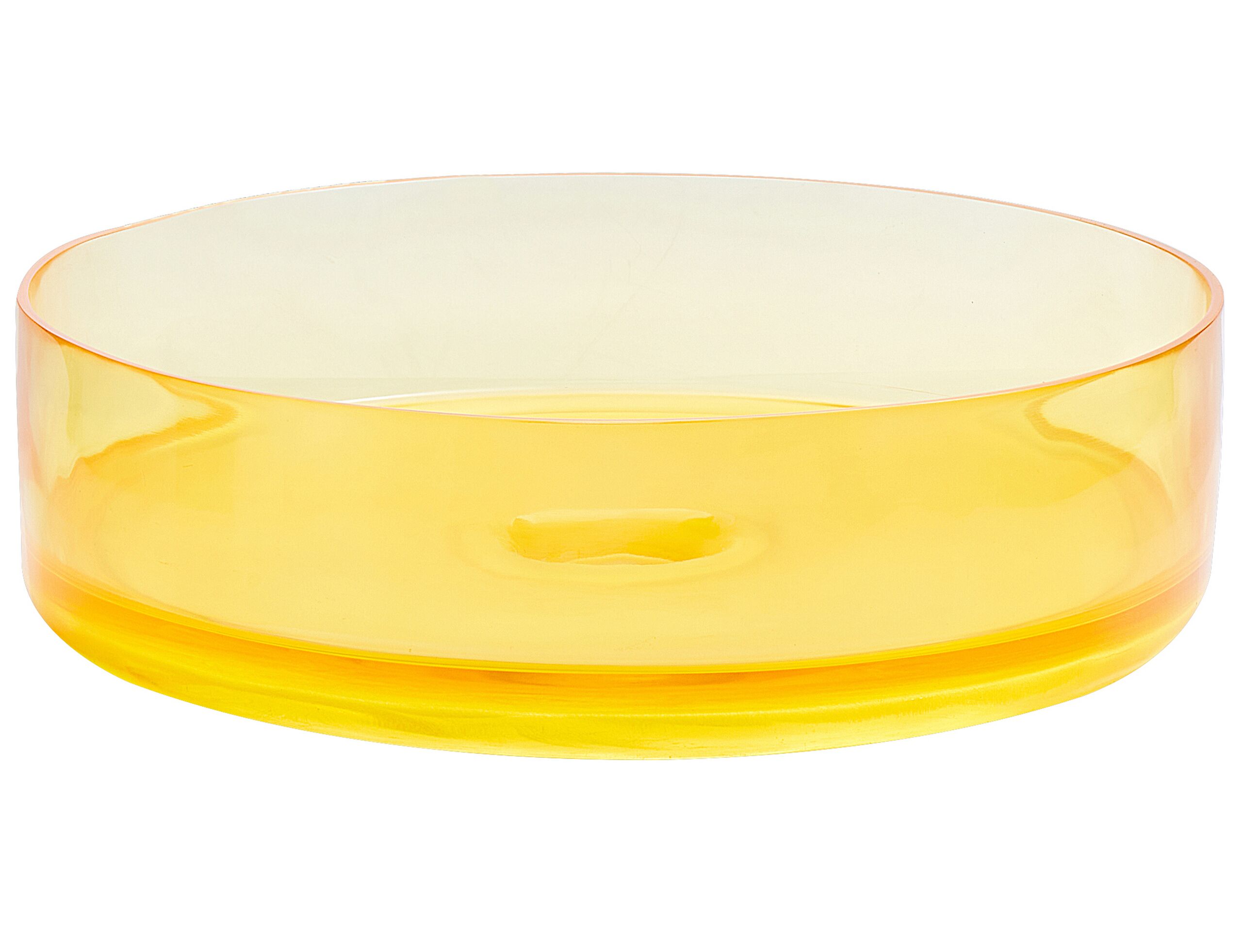 Round Countertop Basin âŒ€ 360 mm Yellow TOLOSA - Gemini Interiors