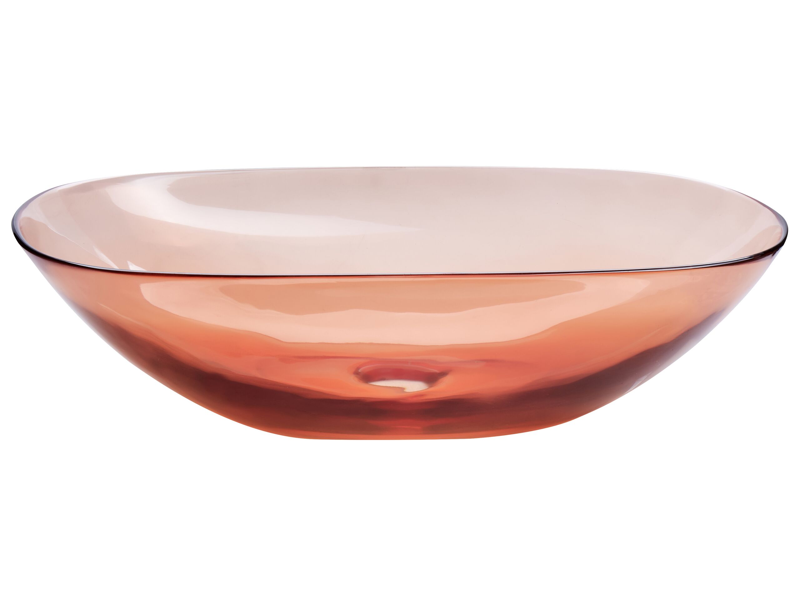 Countertop Basin 540 x 360 mm Red MOENGO - Gemini Interiors