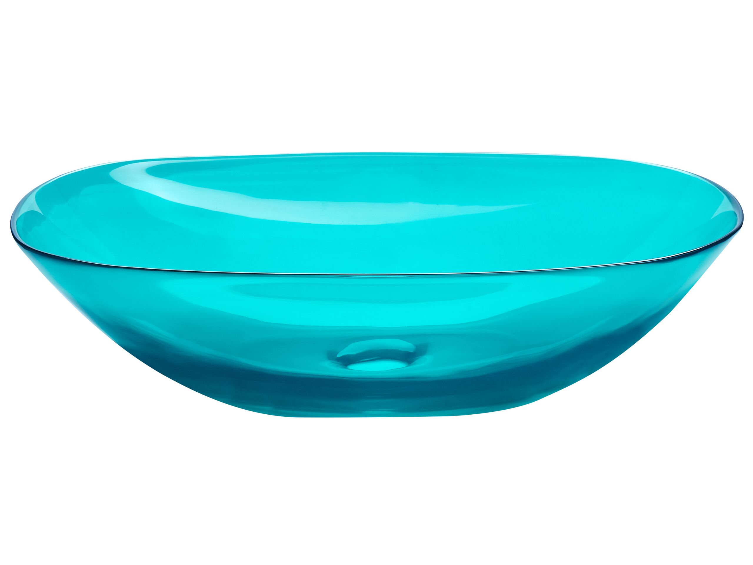 Countertop Basin 540 x 360 mm Turquoise MOENGO - Gemini Interiors