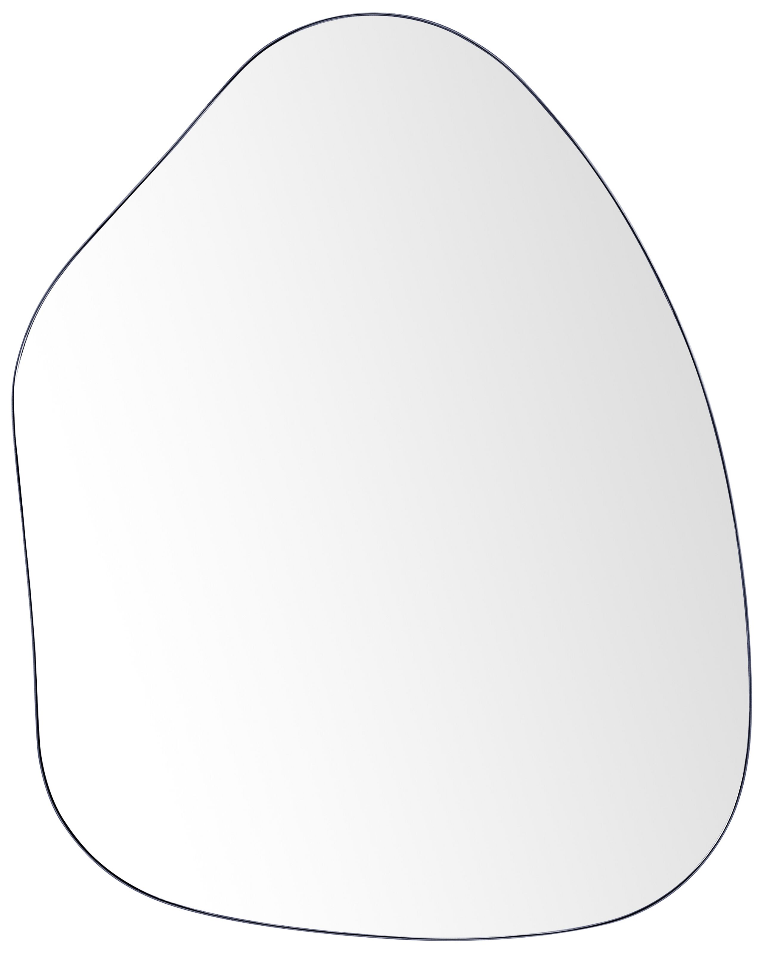 Metal Wall Mirror 70x92cm Black - Gemini Interiors