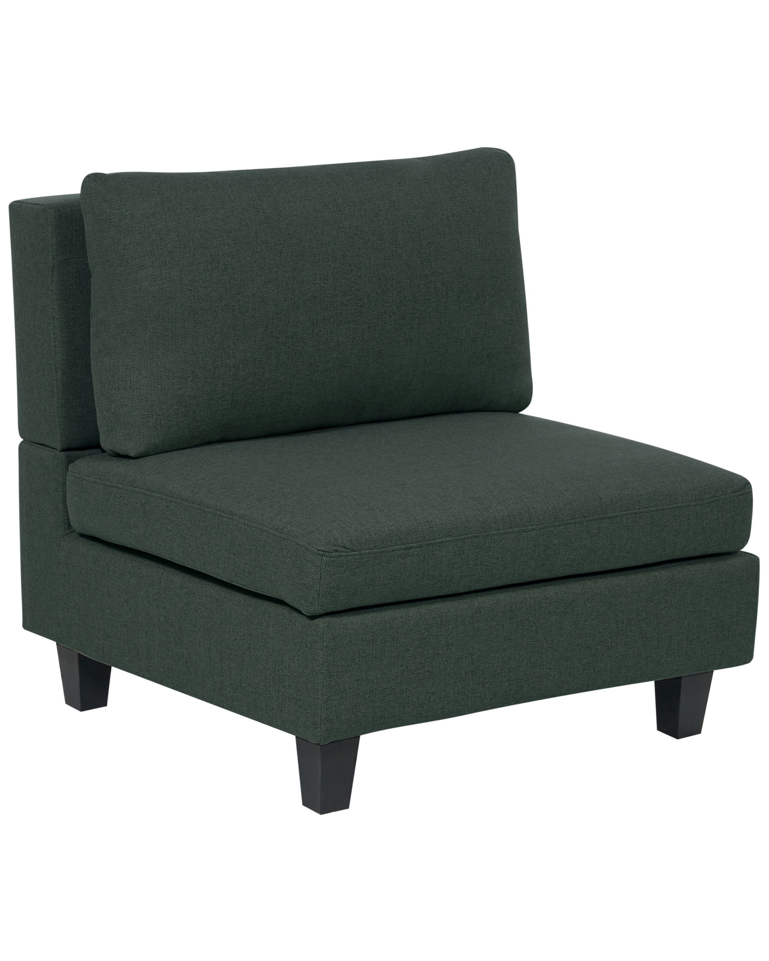 Fabric 1-Seat Section Dark Green UNSTAD - Gemini Interiors