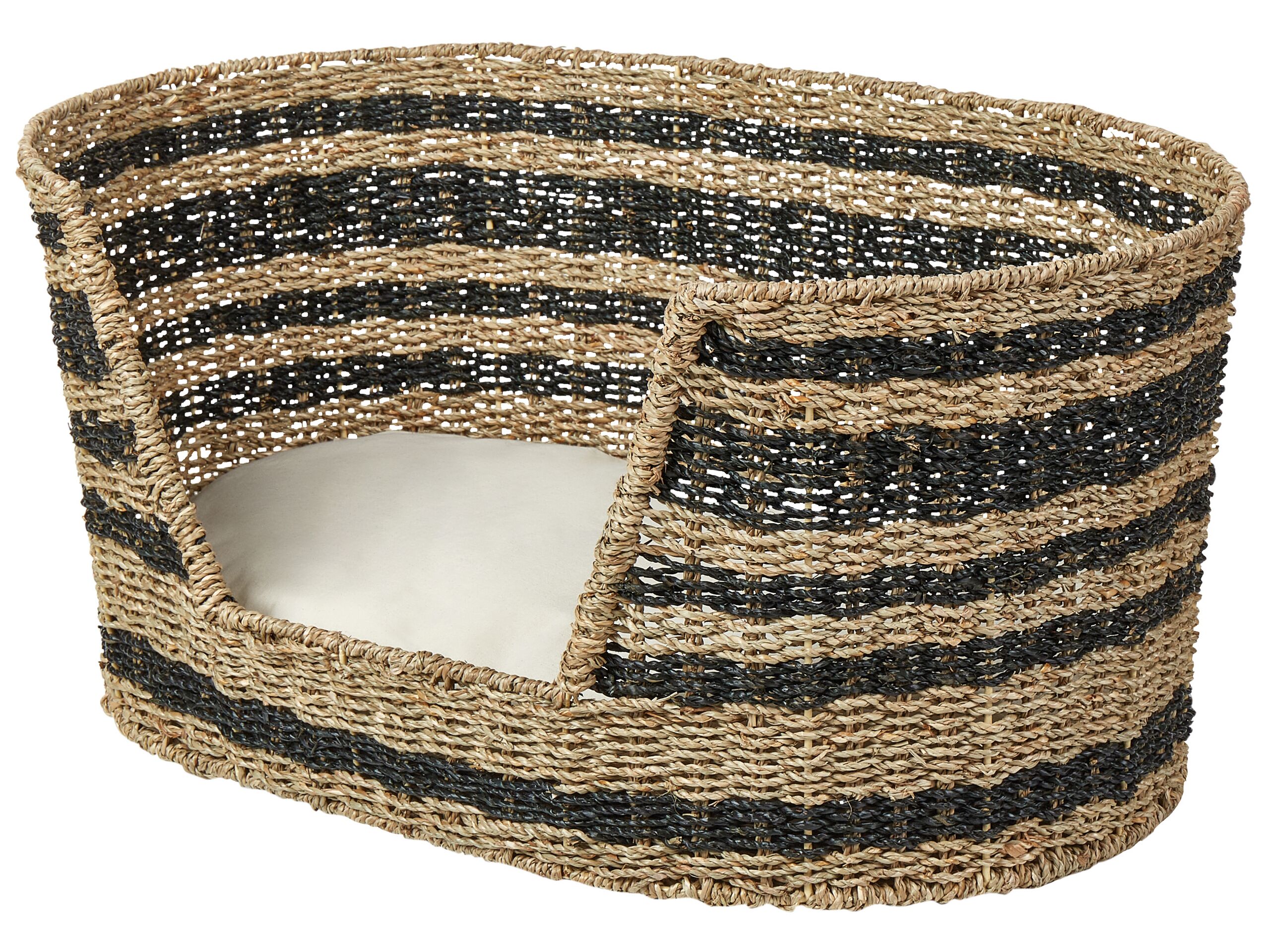 Seagrass Pet Bed 65 x 44 cm Natural DURBAN - Gemini Interiors