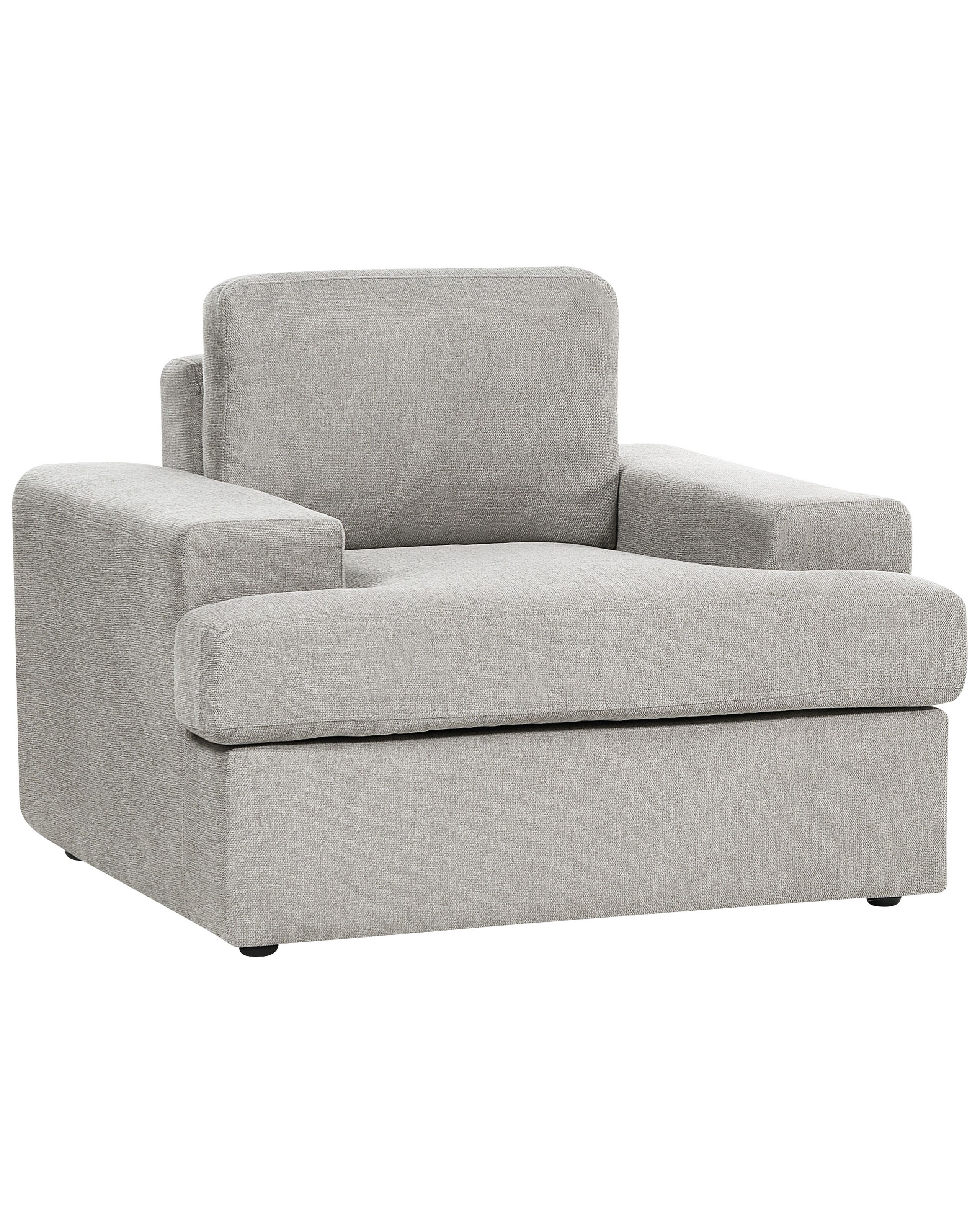 Fabric Armchair Light Grey ALLA - Gemini Interiors