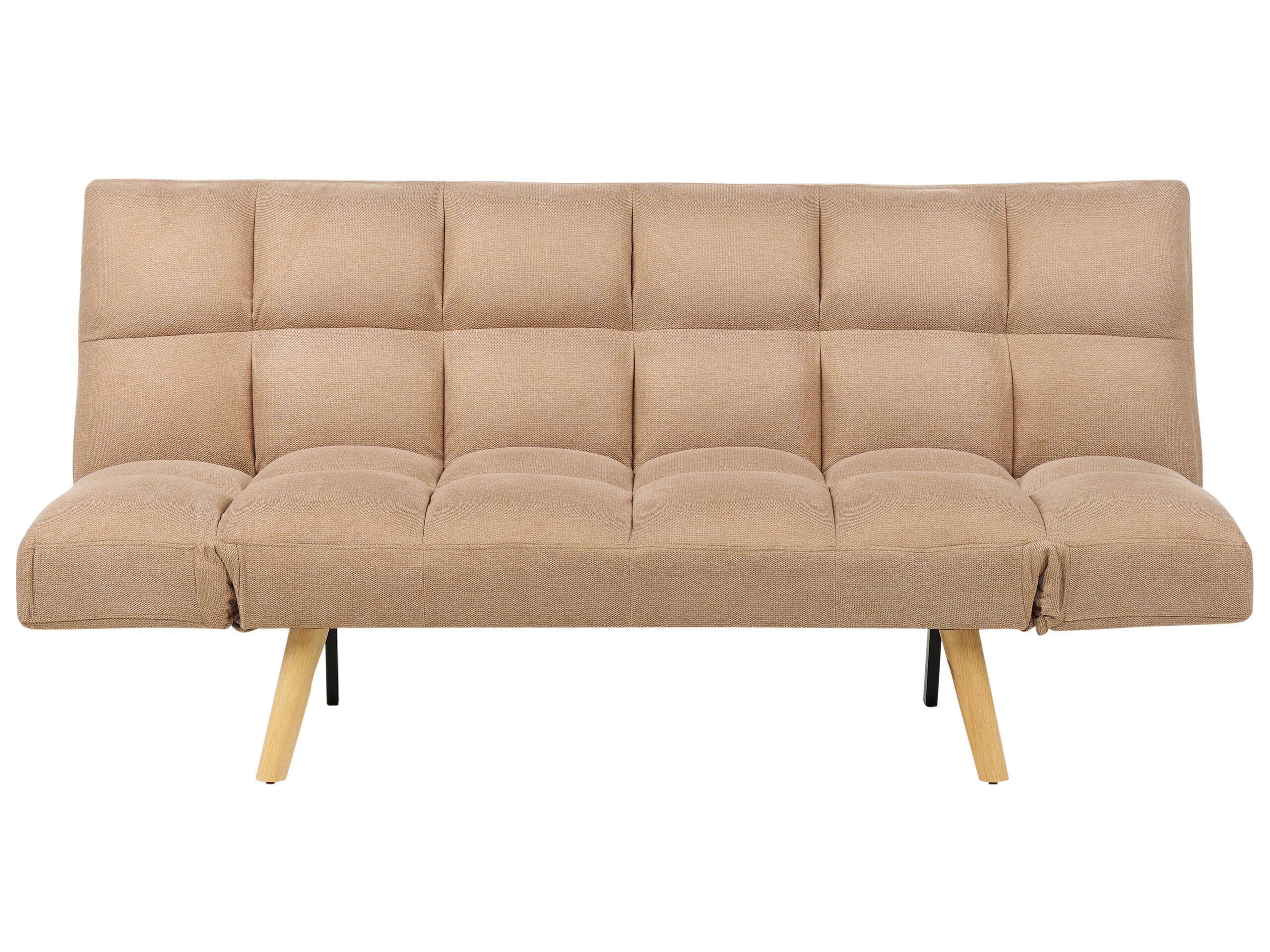 Fabric Sofa Bed Brown INGARO - Gemini Interiors