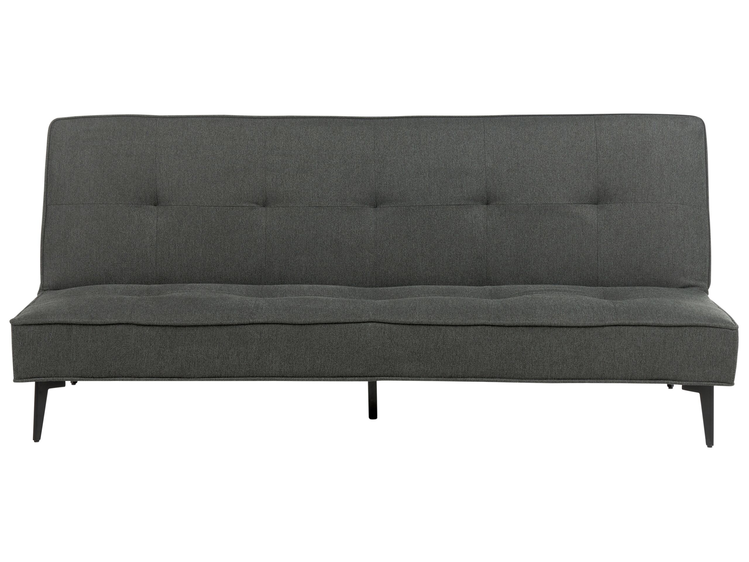 Fabric Sofa Bed Dark Grey ESSVIK - Gemini Interiors