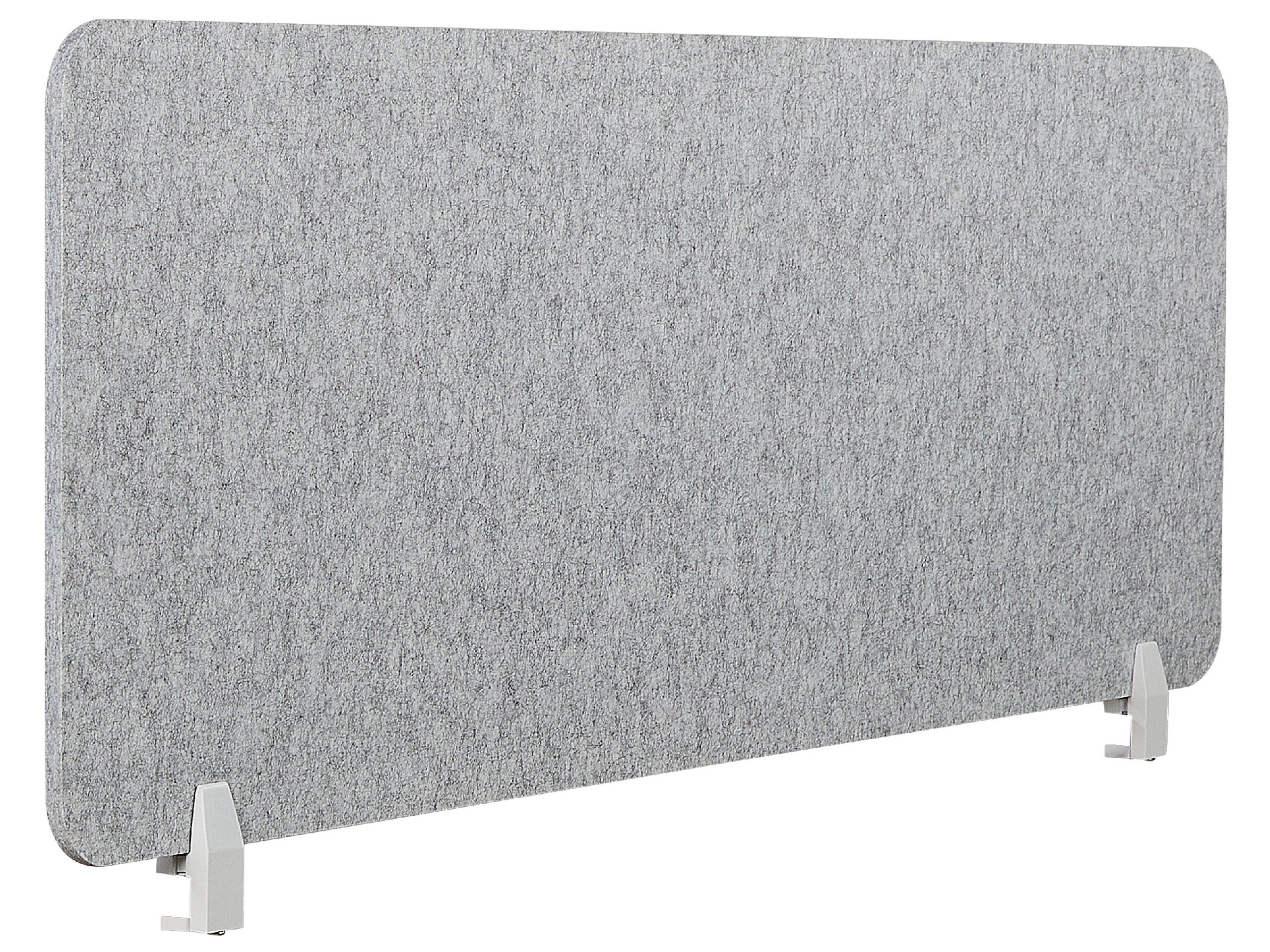 Desk Screen 160 x 50 cm Grey SPLIT - Gemini Interiors