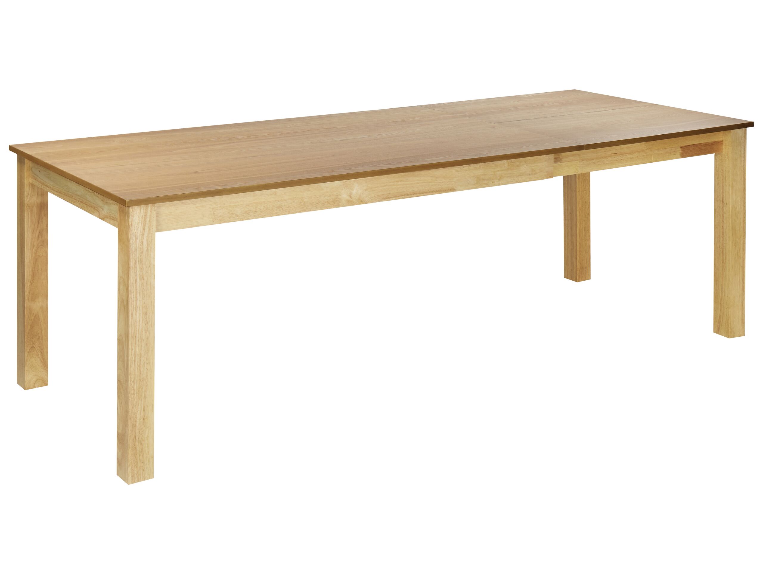 Extending Dining Table 160/240 x 90 cm Light Wood MADURA - Gemini Interiors