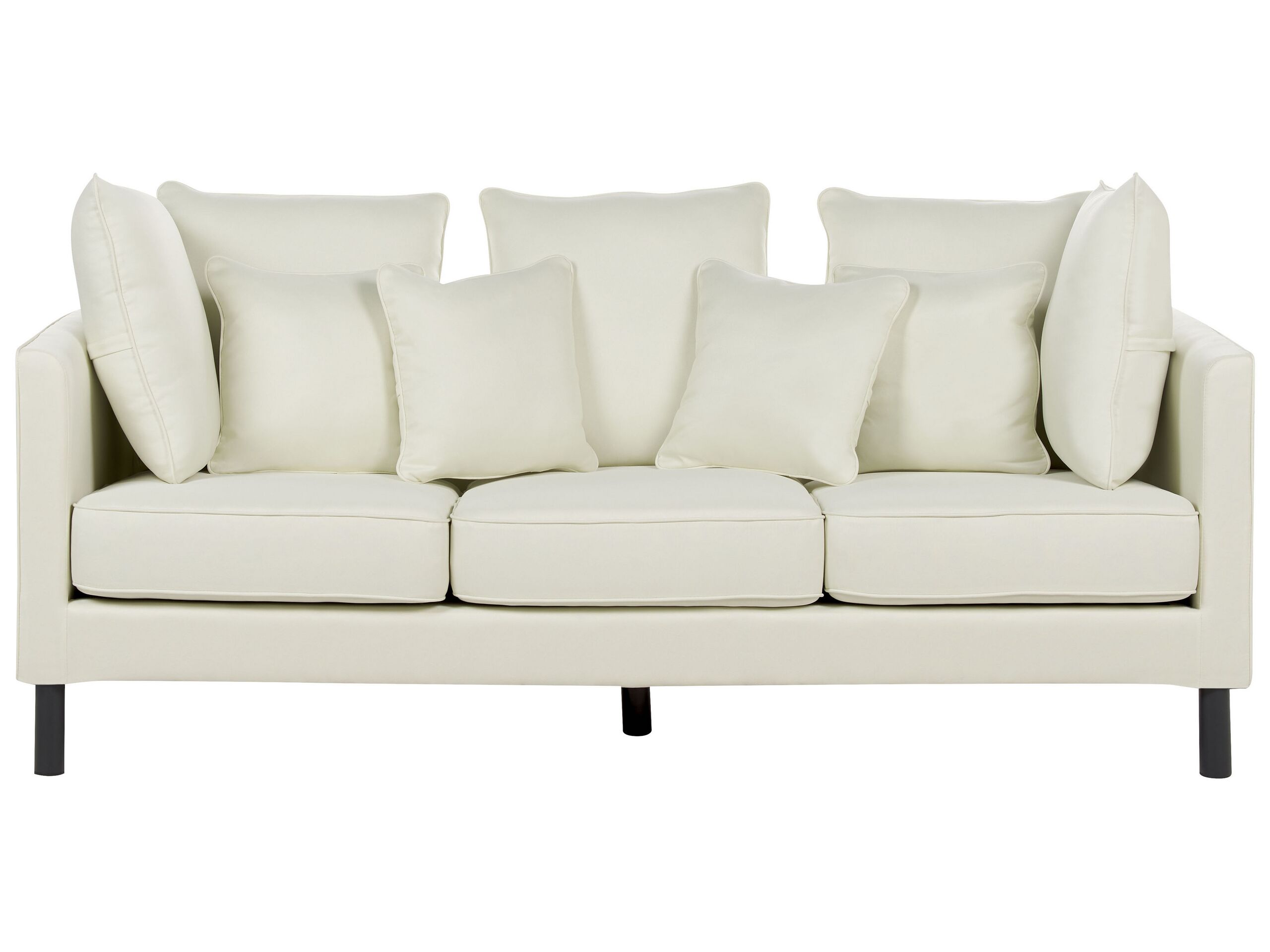 3 Seater Fabric Sofa Off-White FENSTAD - Gemini Interiors