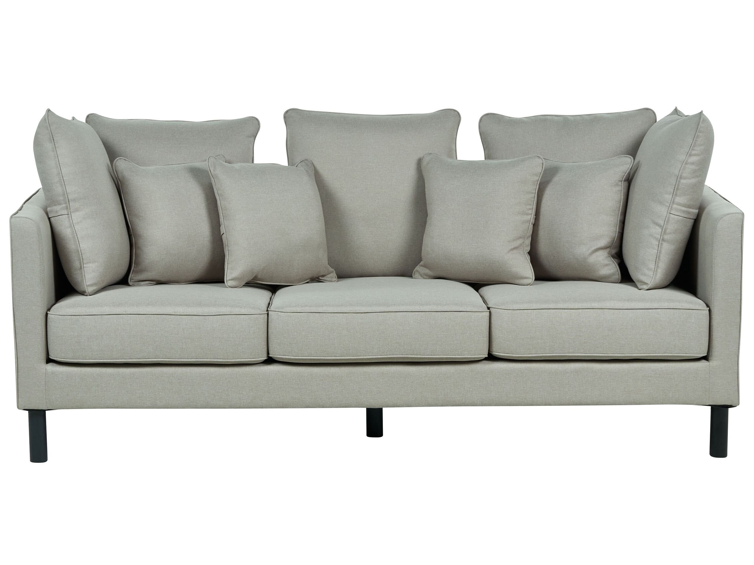 3 Seater Fabric Sofa Grey FENSTAD - Gemini Interiors