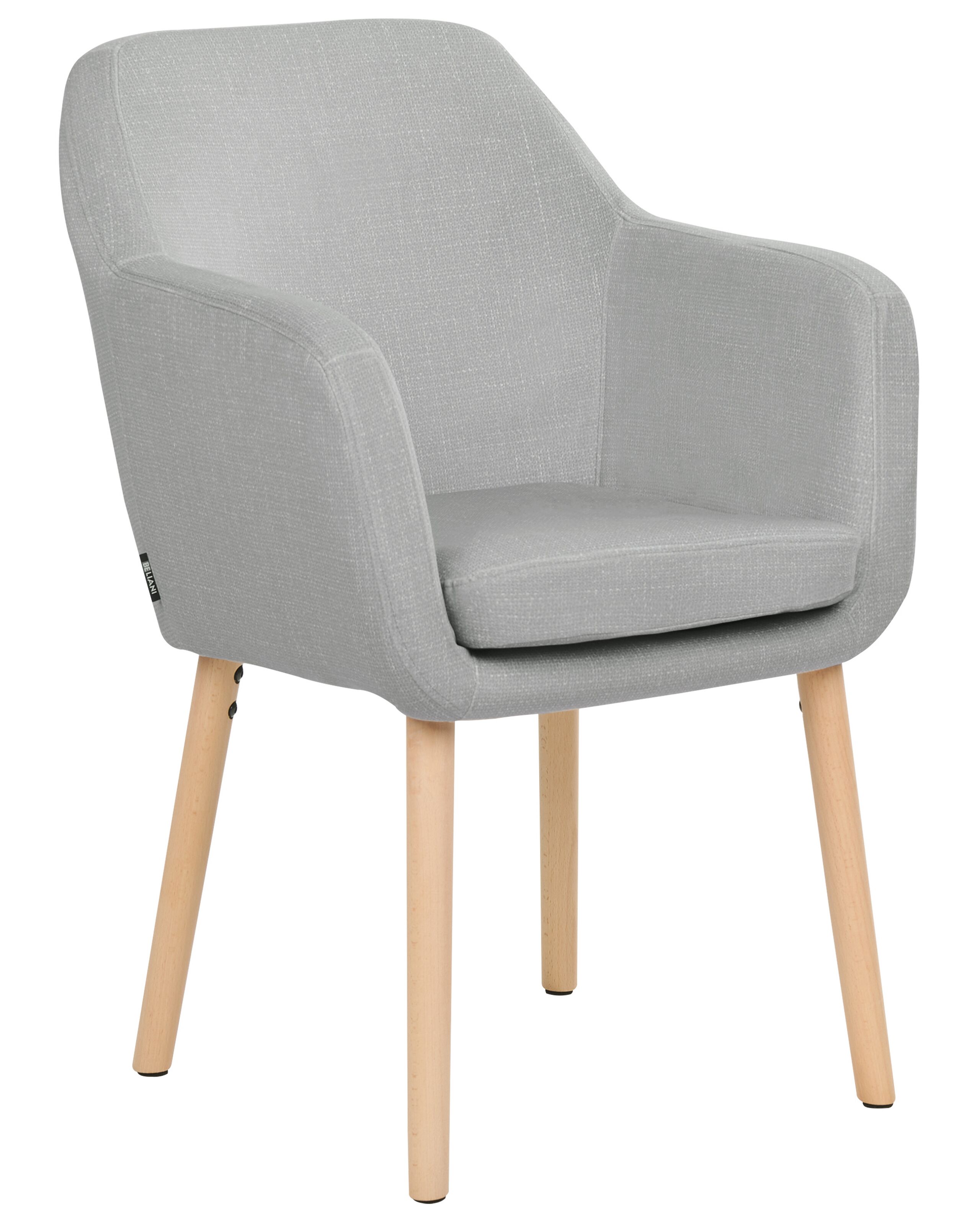 Velvet Dining Chair Grey YORKVILLE II - Gemini Interiors