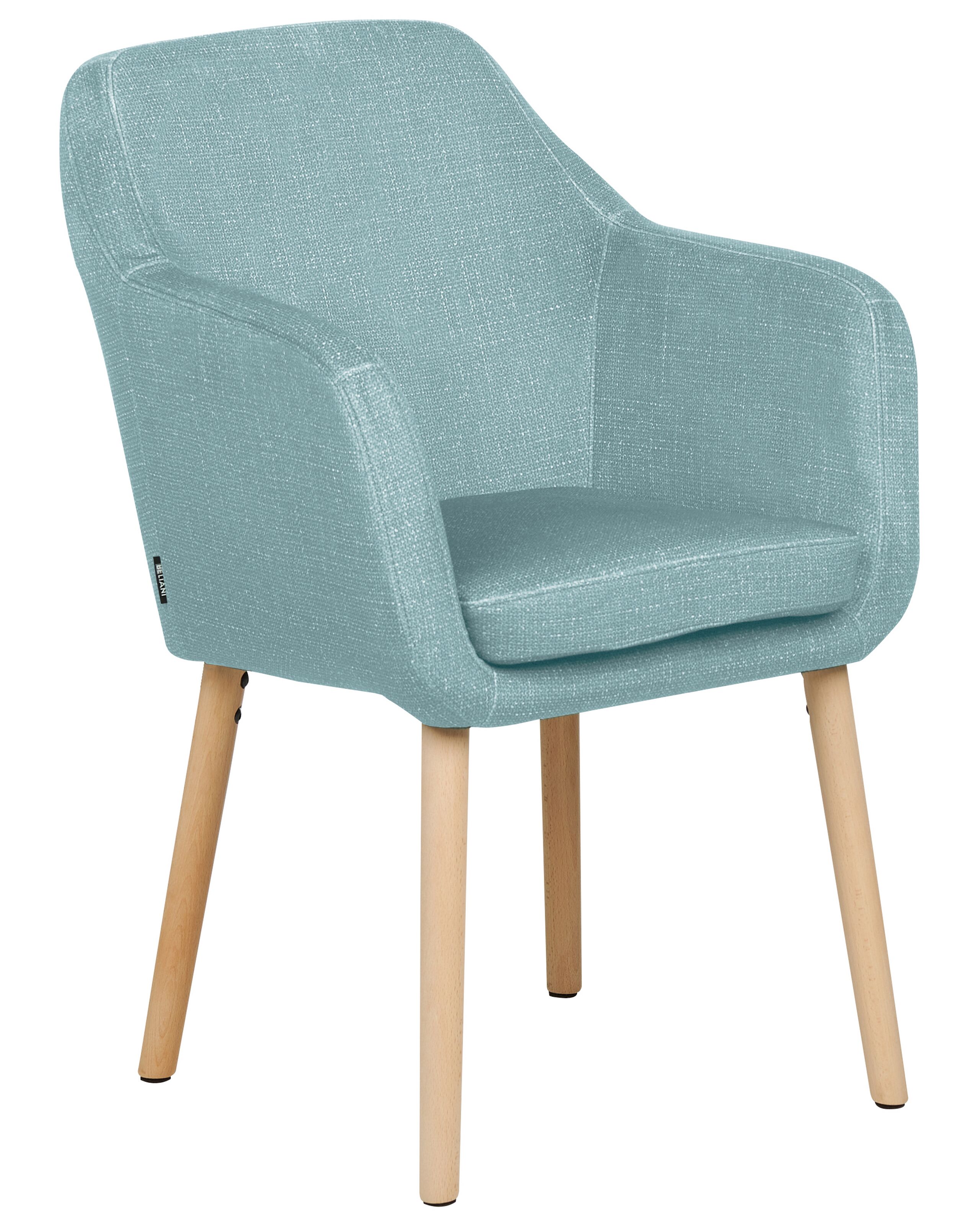Velvet Dining Chair Blue YORKVILLE II - Gemini Interiors