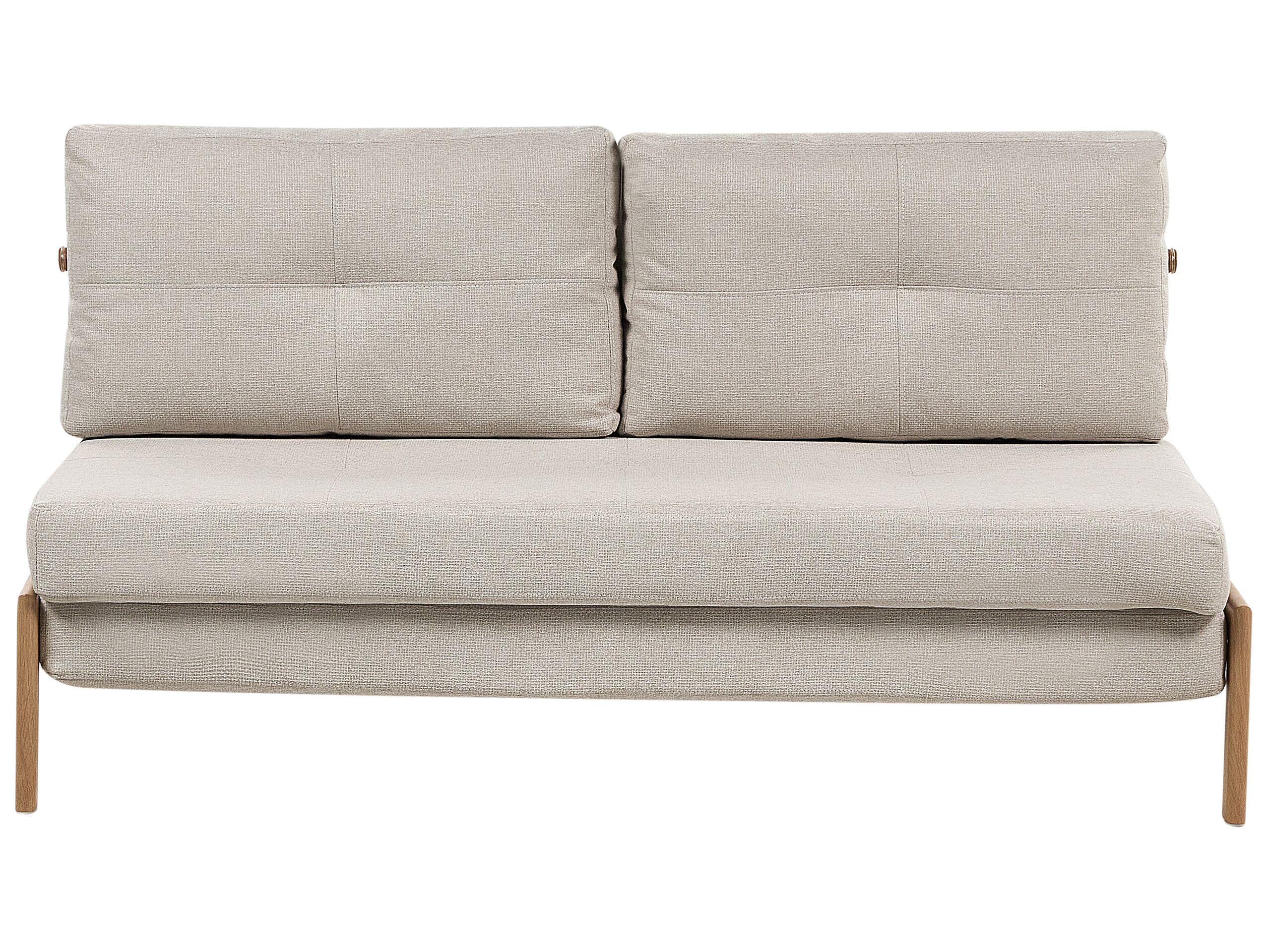 Fabric Sofa Bed Beige EDLAND - Gemini Interiors