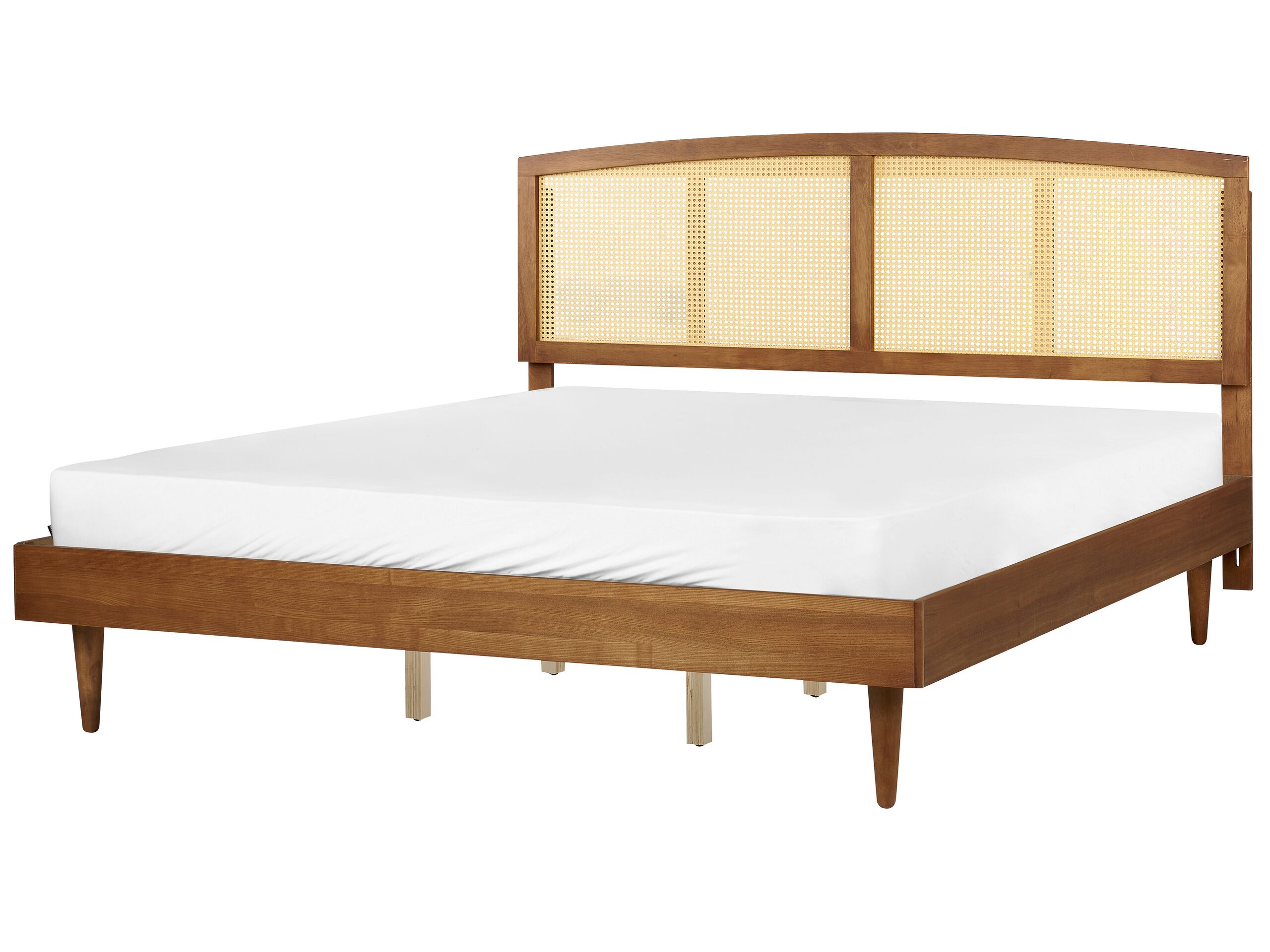 Wooden EU Super King Size Bed Light VARZY - Gemini Interiors