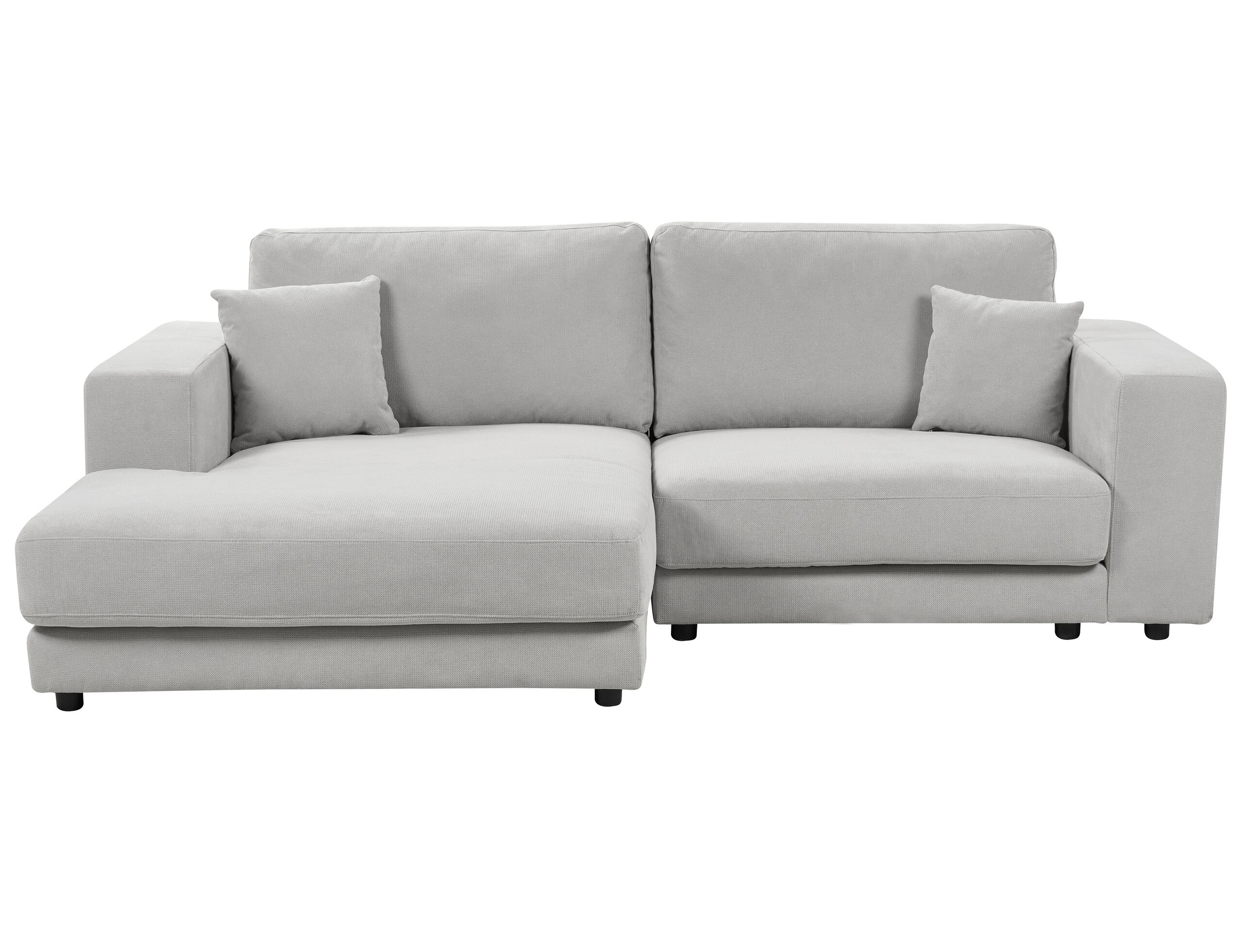 Right Hand 3 Seater Corner Sofa Light Grey LOFOTEN - Gemini Interiors