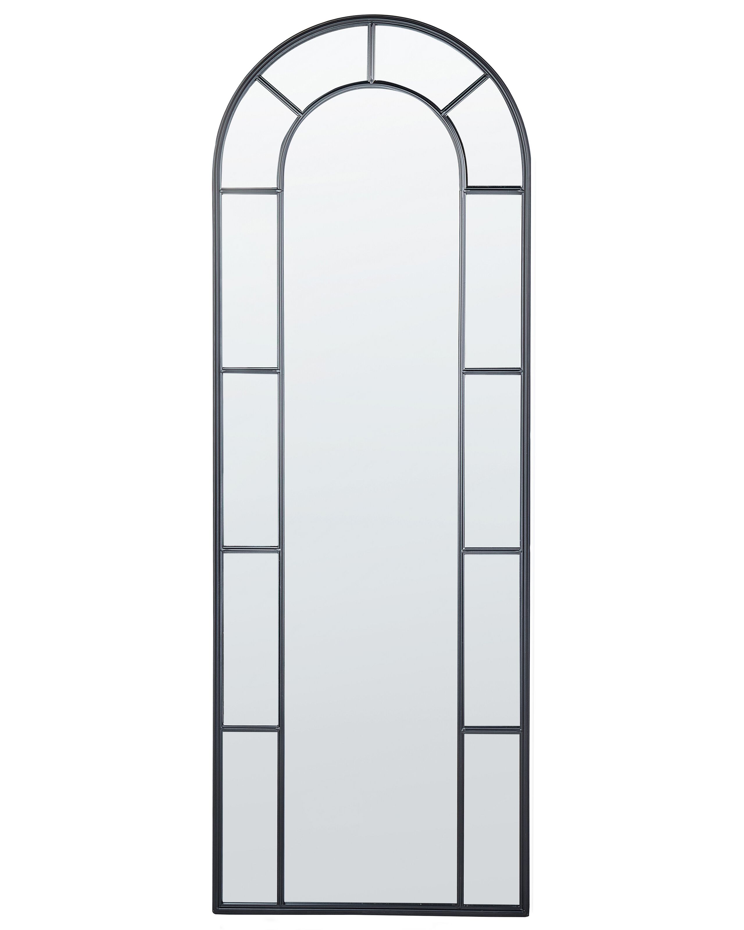 Metal Wall Mirror 60x170cm Black - Gemini Interiors
