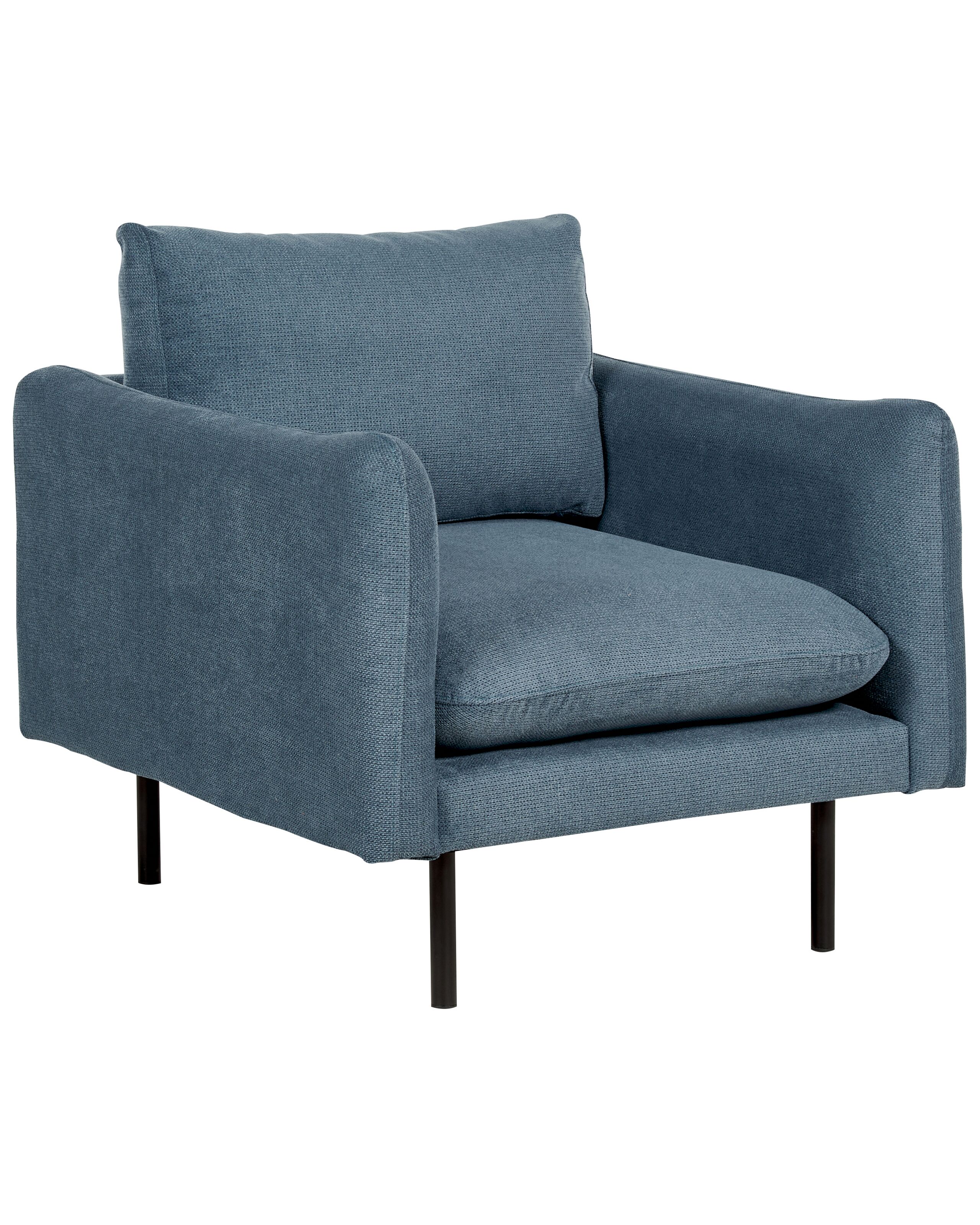 Fabric Armchair Blue VINTERBRO - Gemini Interiors