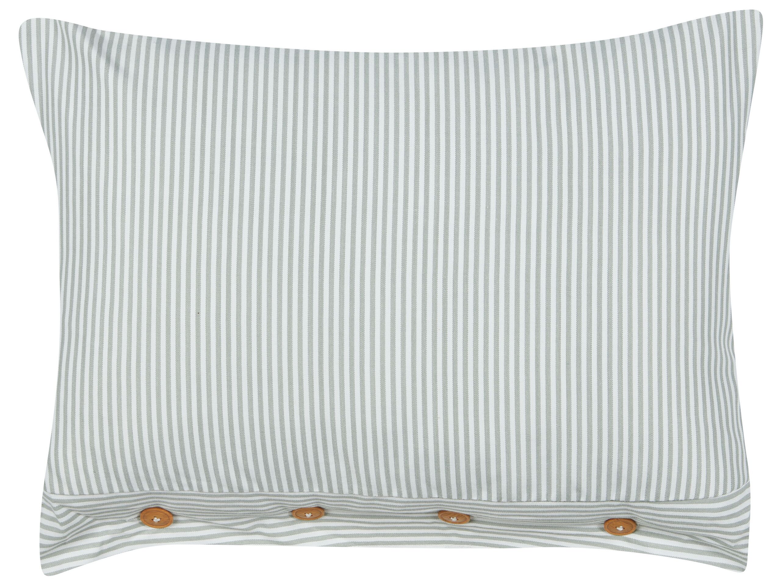 Cushion Striped 40x60cm Green and White - Gemini Interiors