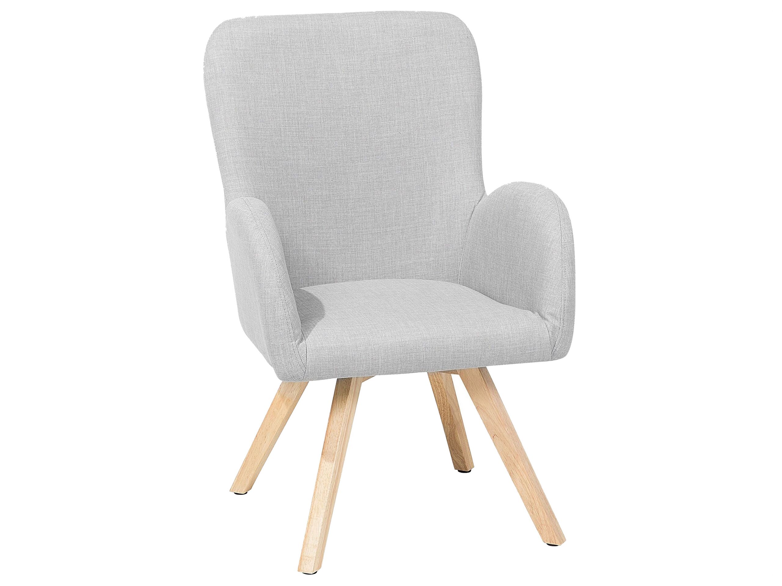 Fabric Armchair Grey BJARN - Gemini Interiors