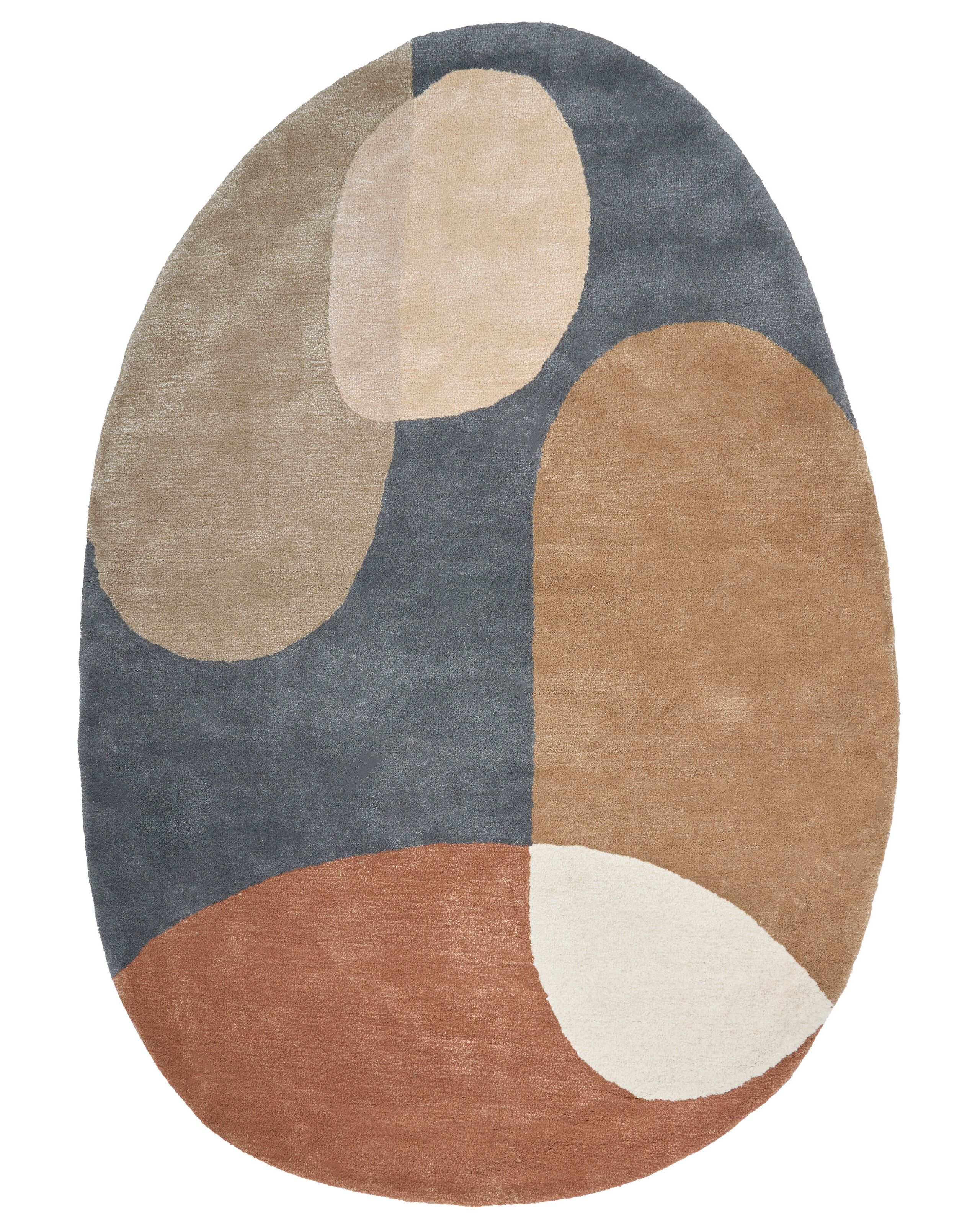 Viscose Area Rug 160x230cm Multicolour - Gemini Interiors