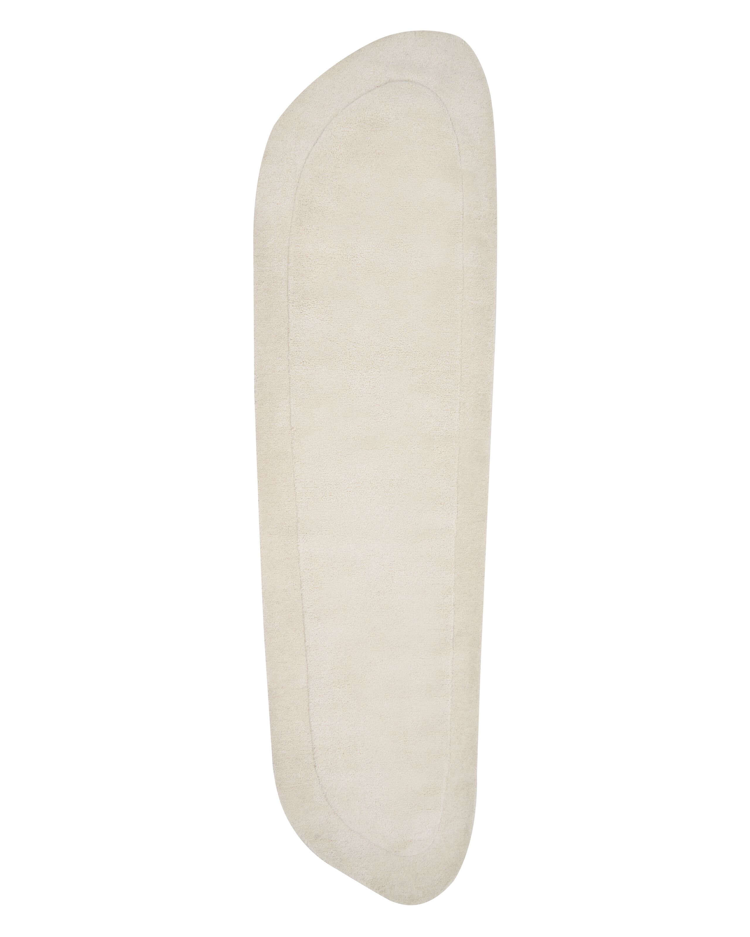 Viscose Area Rug 80x250cm Beige - Gemini Interiors