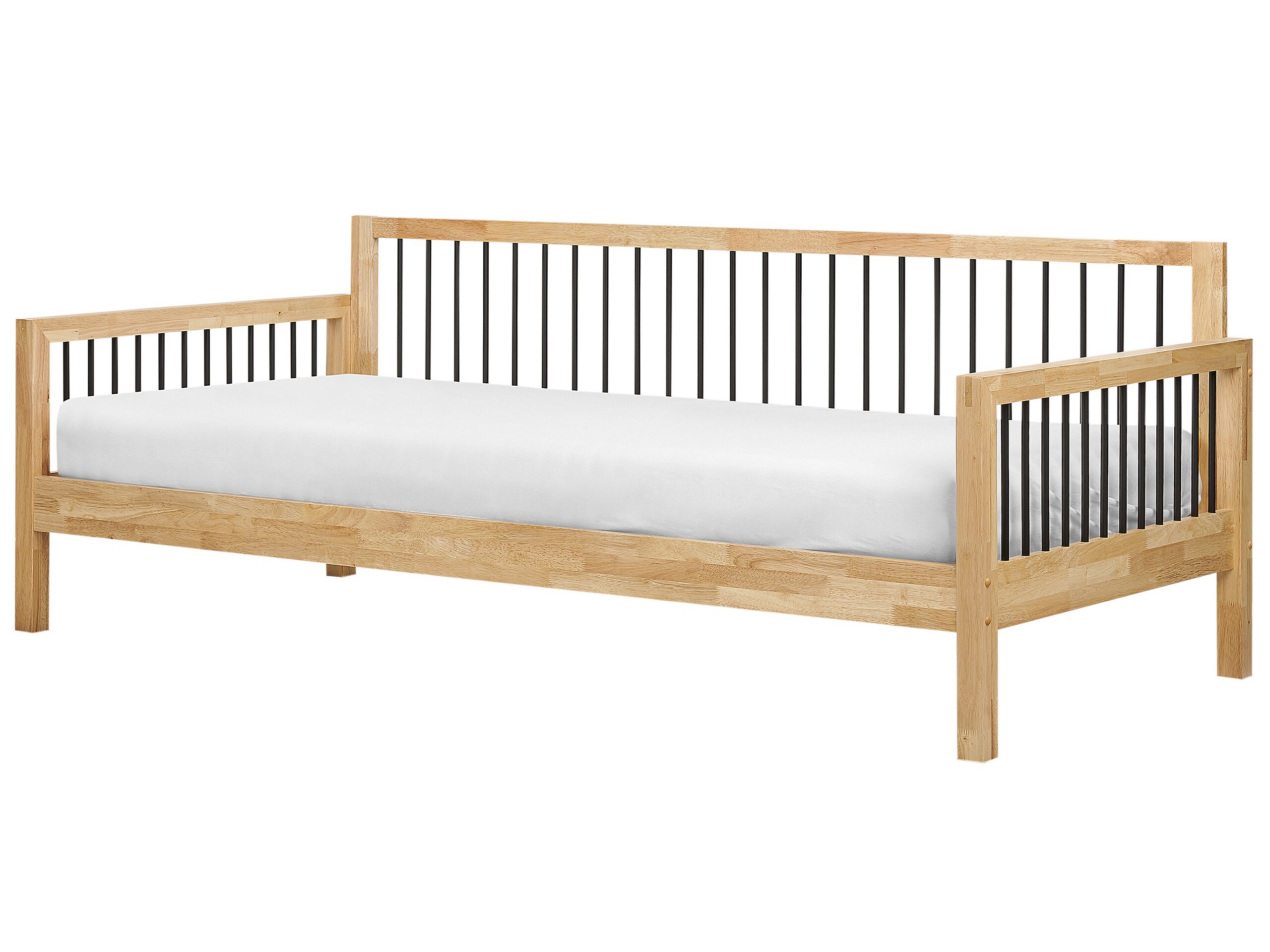 Wooden EU Single Size Daybed Light TRICOT - Gemini Interiors