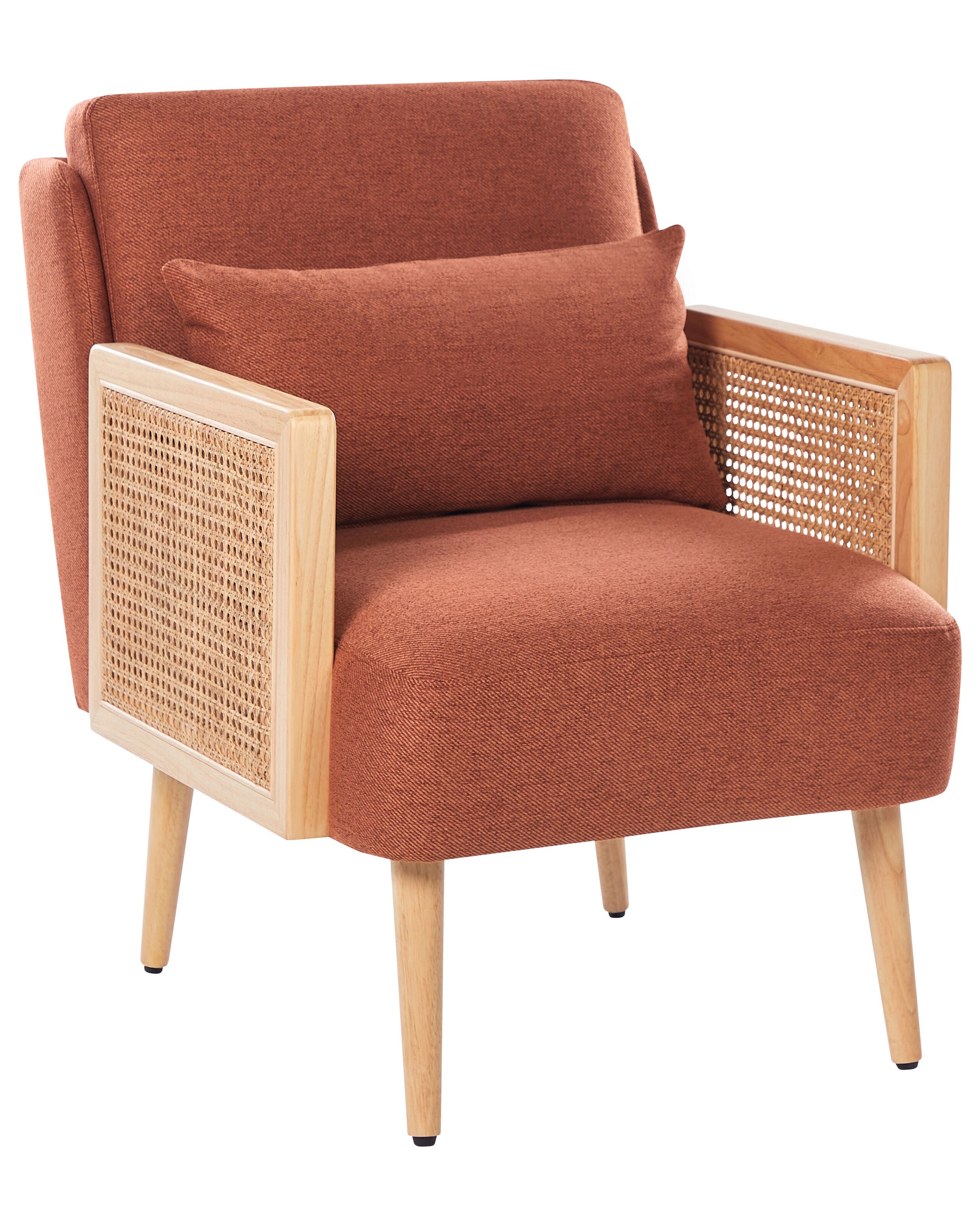 Fabric Armchair Orange ORUM - Gemini Interiors