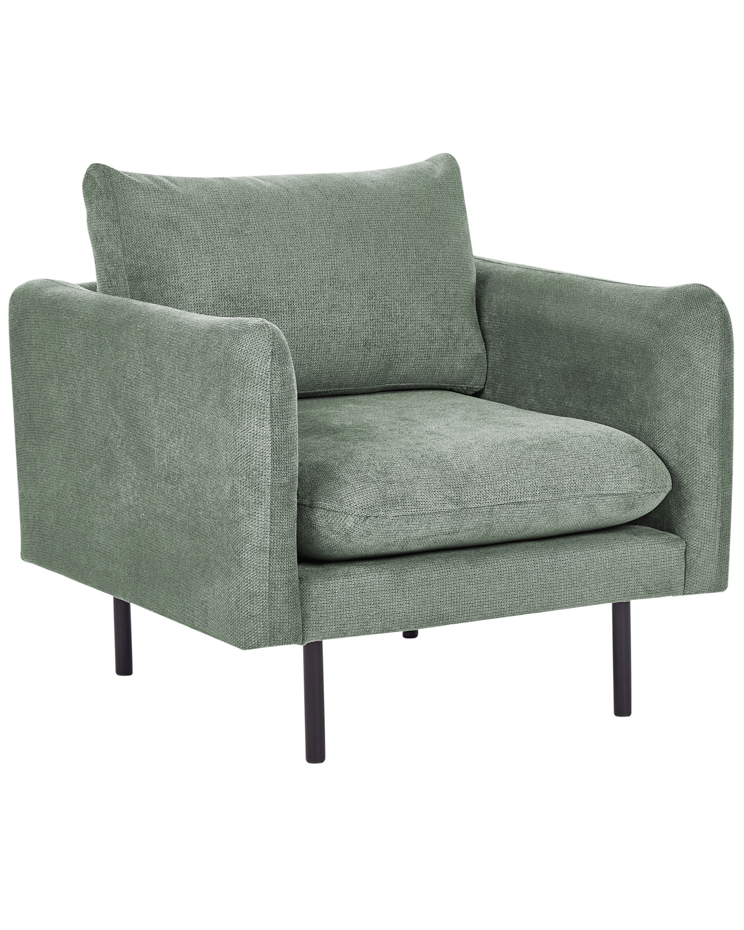 Fabric Armchair Green VINTERBRO - Gemini Interiors