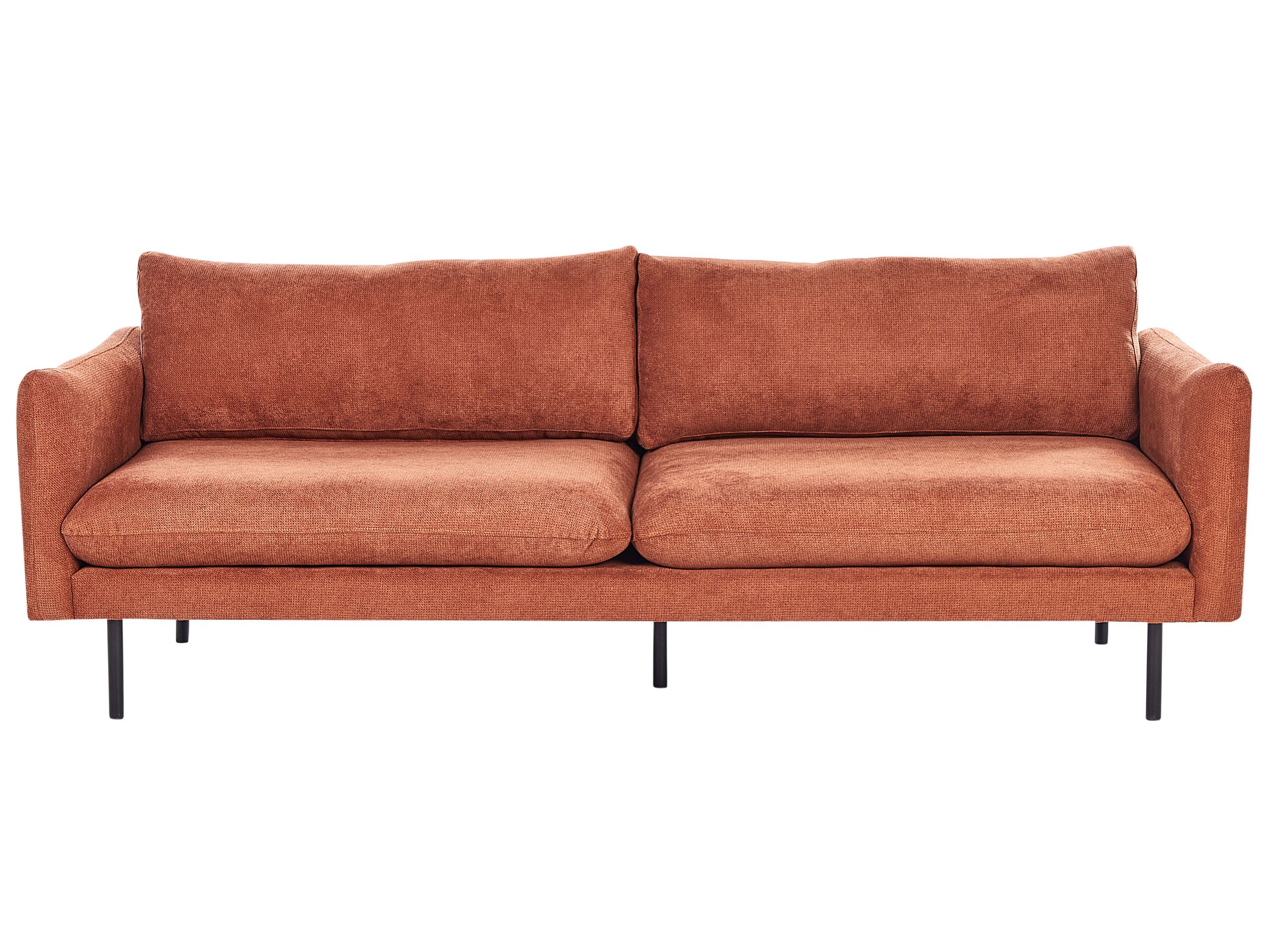 Fabric 3 Seater Sofa Golden Brown VINTERBRO - Gemini Interiors