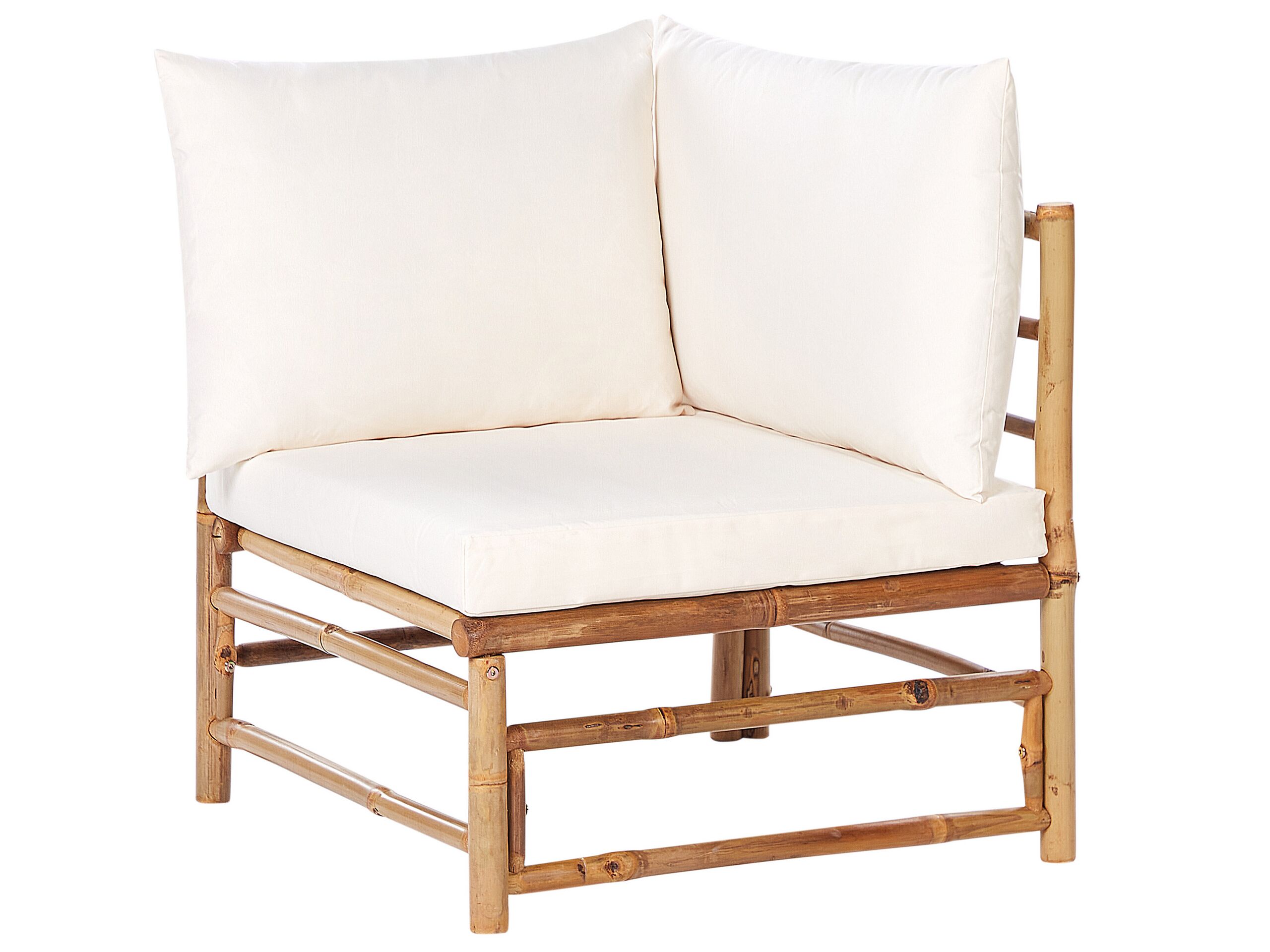 Bamboo Garden Corner Section Off-White CERRETO - Gemini Interiors