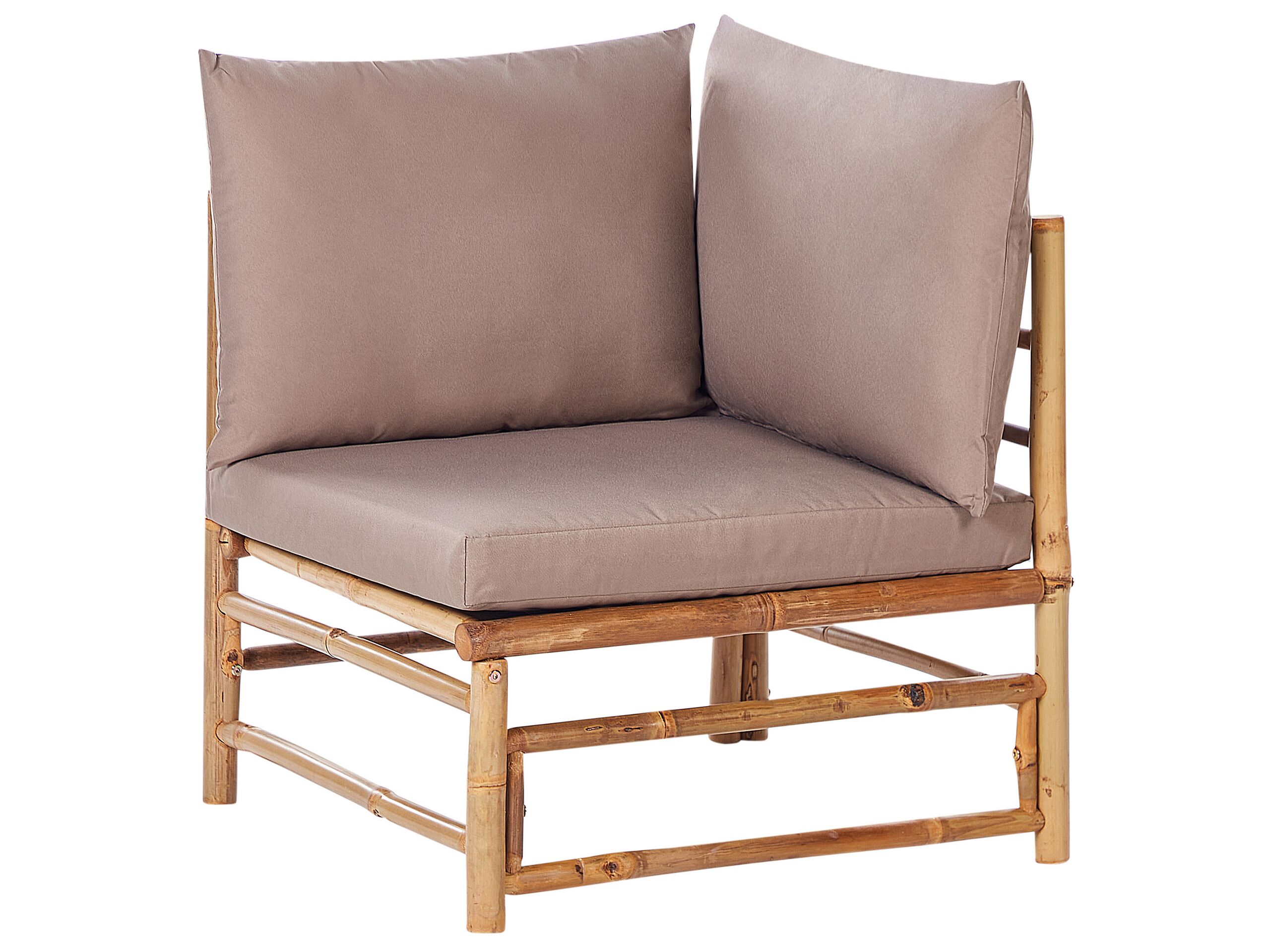 Bamboo Garden Corner Section Taupe CERRETO - Gemini Interiors