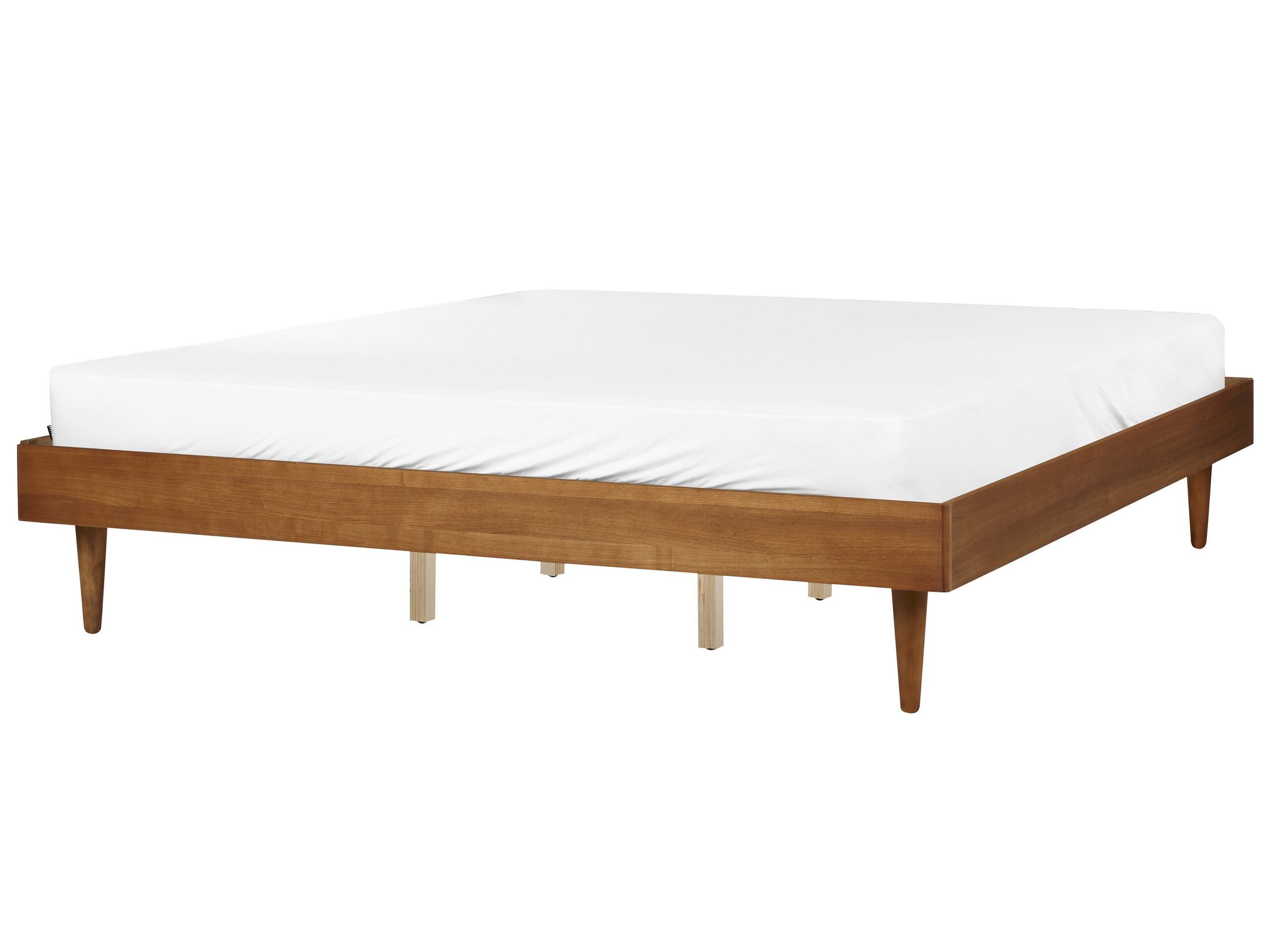 Wooden EU Super King Size Bed Light TOUCY - Gemini Interiors